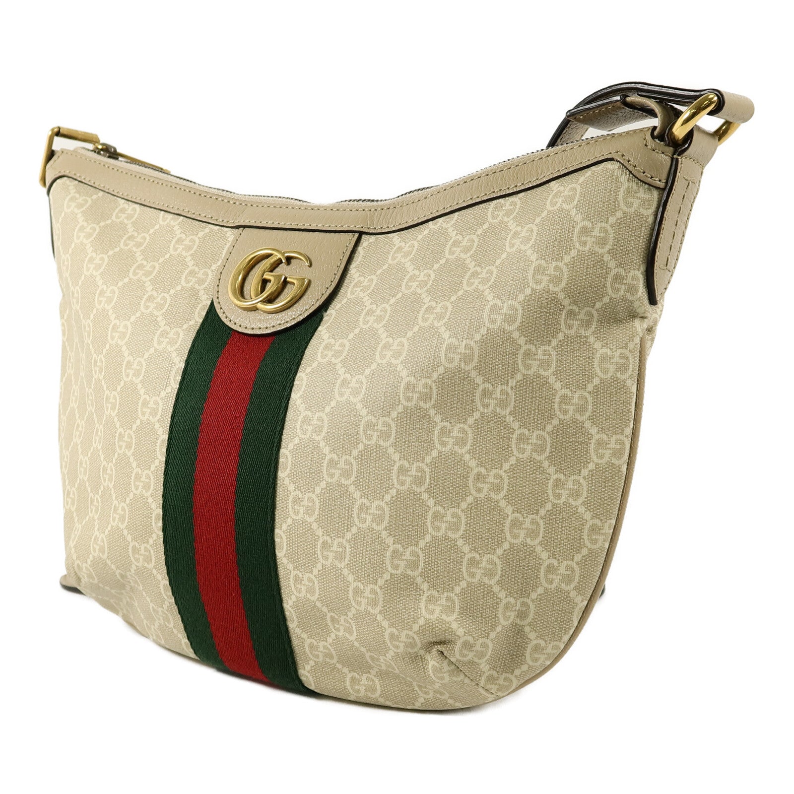 GUCCI 塗層帆布Ophidia Medium肩背袋