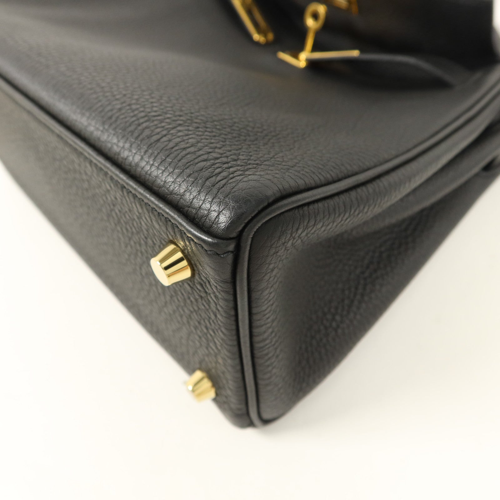 HERMES Togo皮革Kelly 25手挽肩背兩用袋Noir