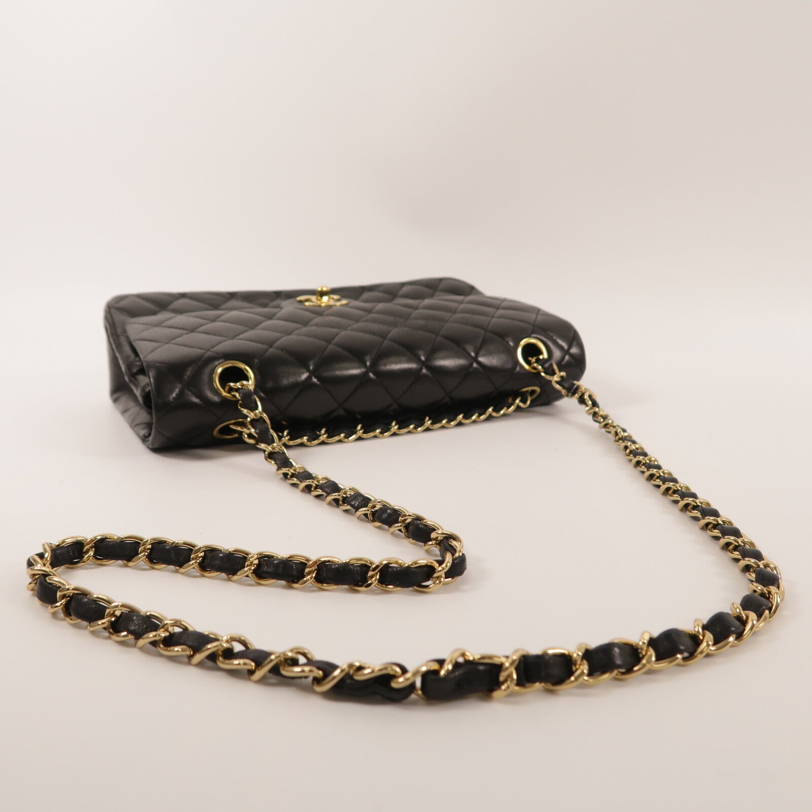 CHANEL 羊皮皮革Classic 25鏈帶肩背袋