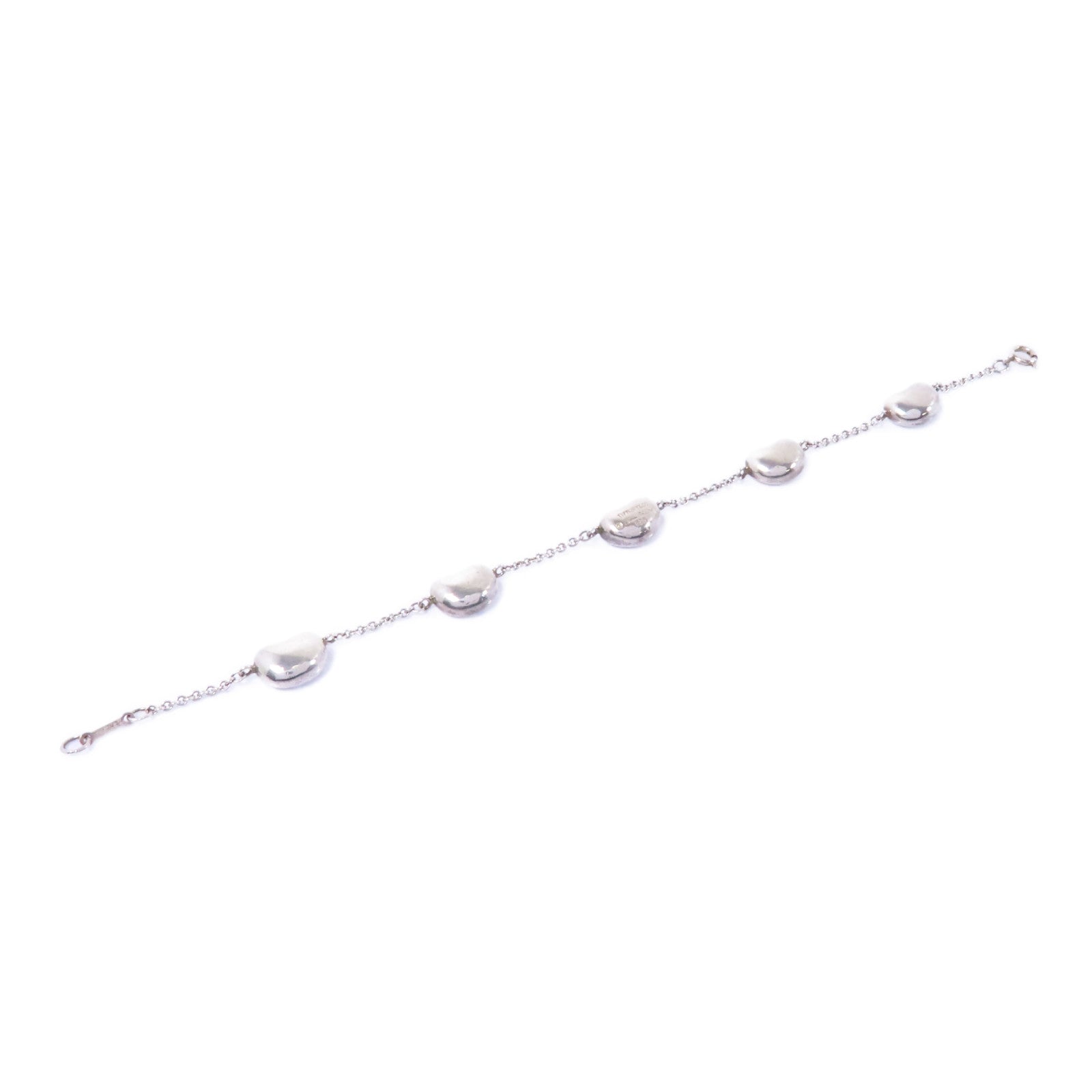 TIFFANY＆CO 925純銀Bean Bracelet手鏈