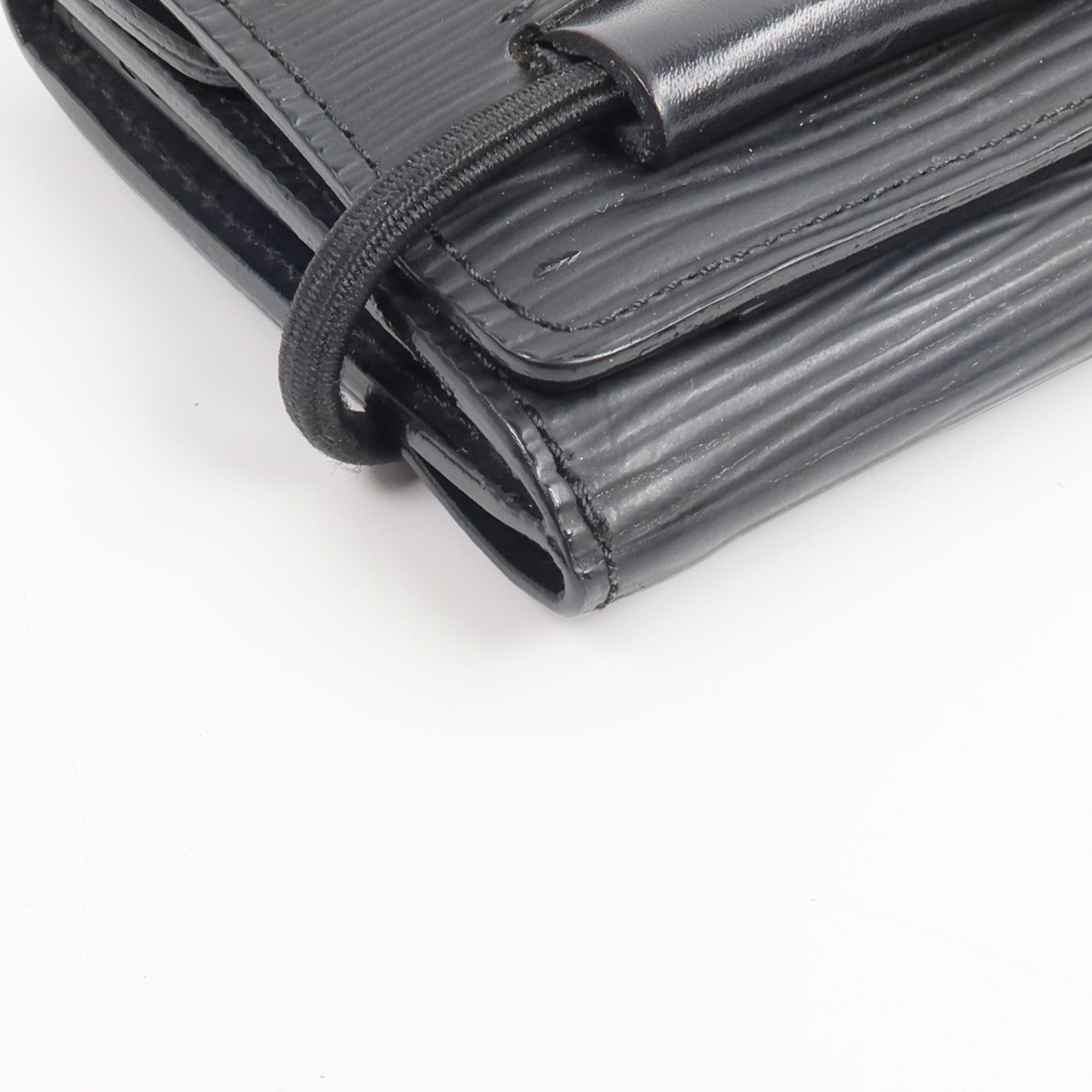 LOUIS VUITTON Epi皮革Porte Monnaie Elastic Wallet卡片套