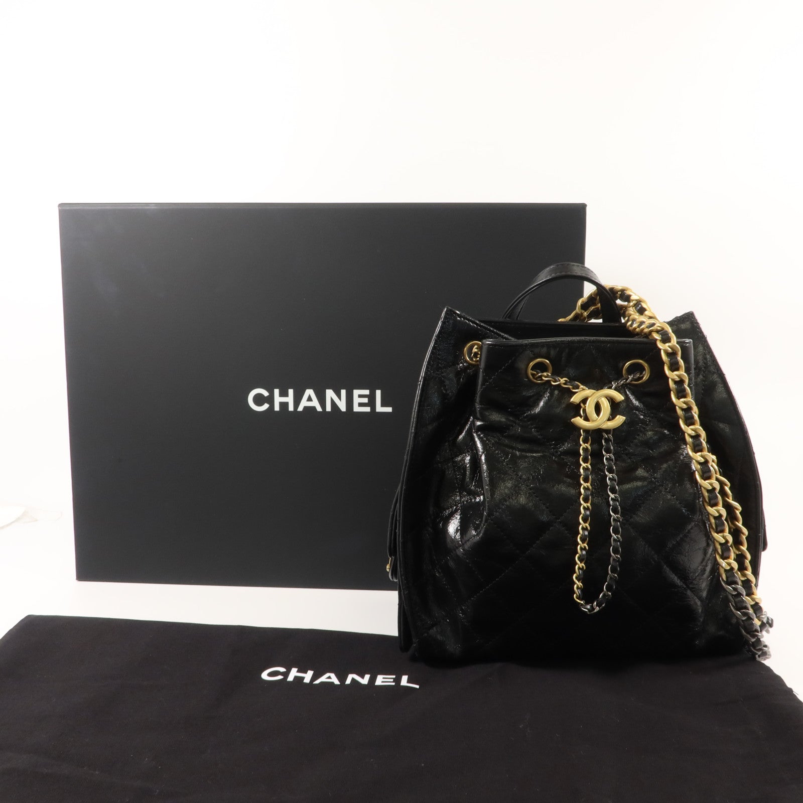 CHANEL 牛皮皮革25 Backpack背包