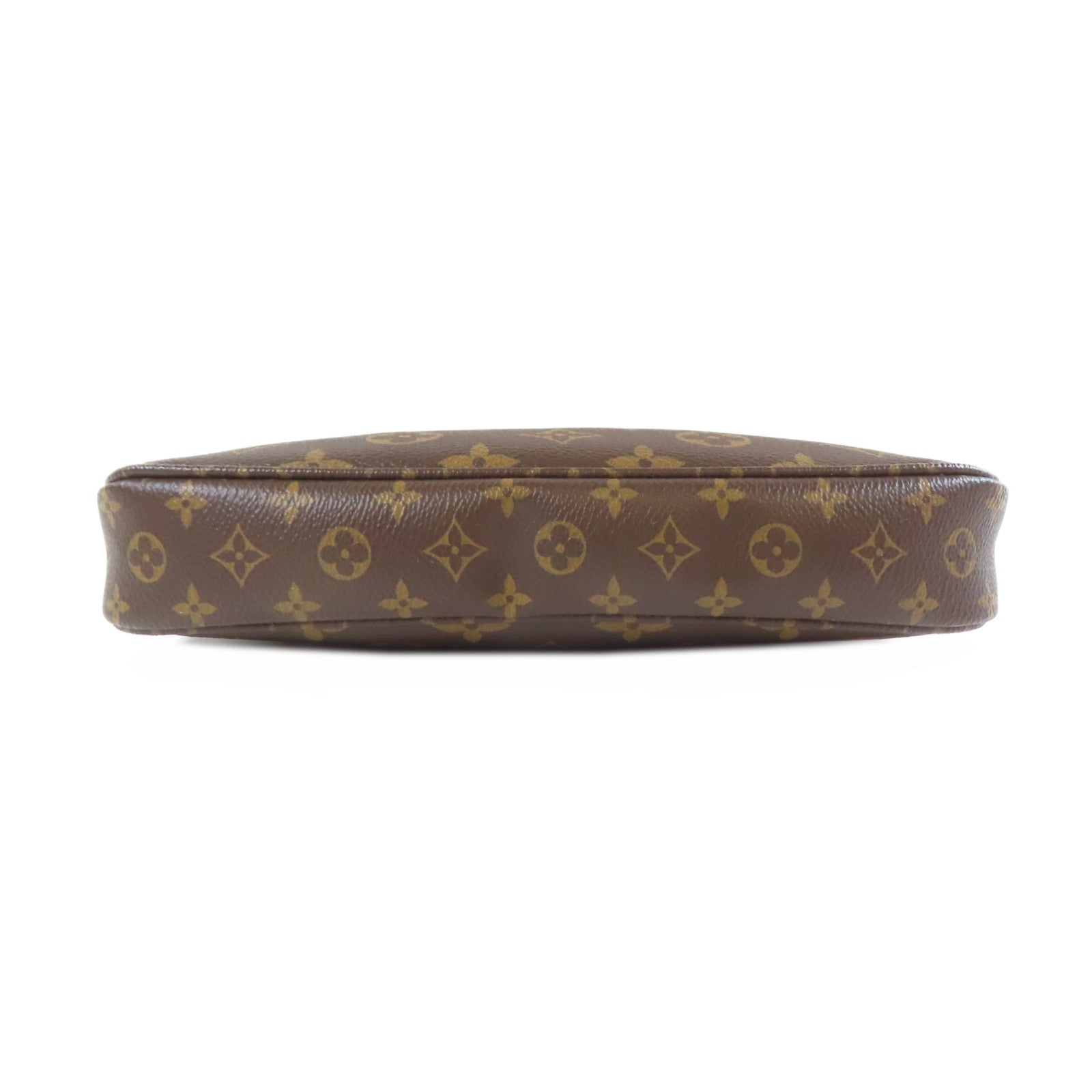 LOUIS VUITTON Monogram Multi Pochette Accessories金扣肩背袋啡色