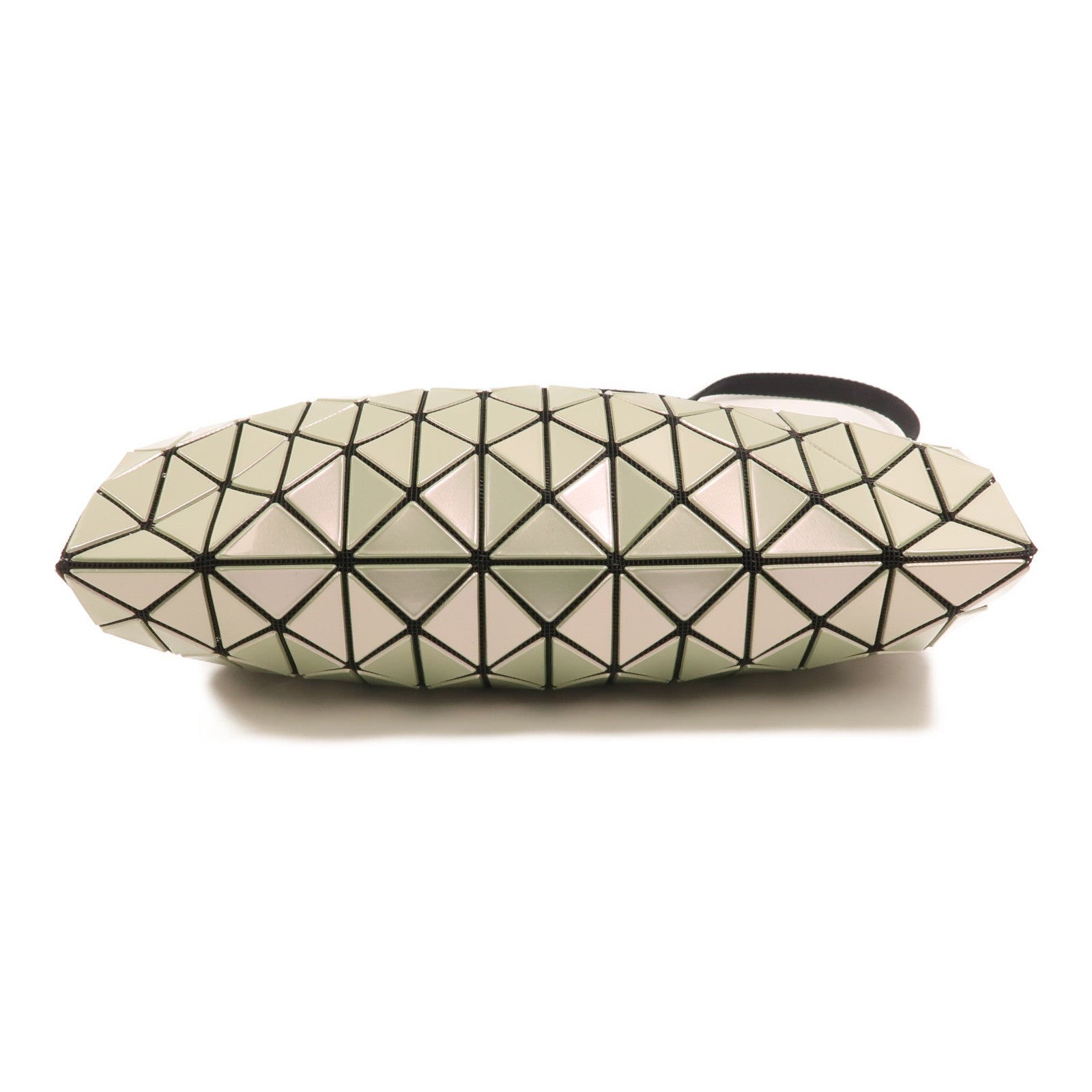 BAO BAO ISSEYMIYAKE PVC Shoulder Bag銀扣肩背袋