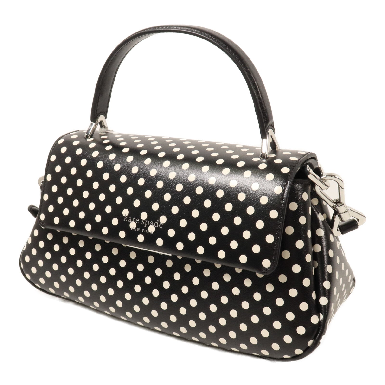 Kate Spade 牛皮皮革Grace Dot Top Handle Bag手挽肩背兩用袋