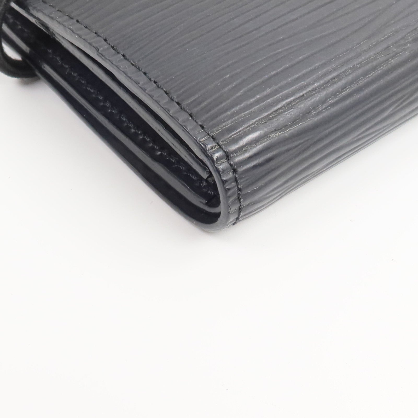 LOUIS VUITTON Epi皮革Porte Monnaie Elastic Wallet卡片套