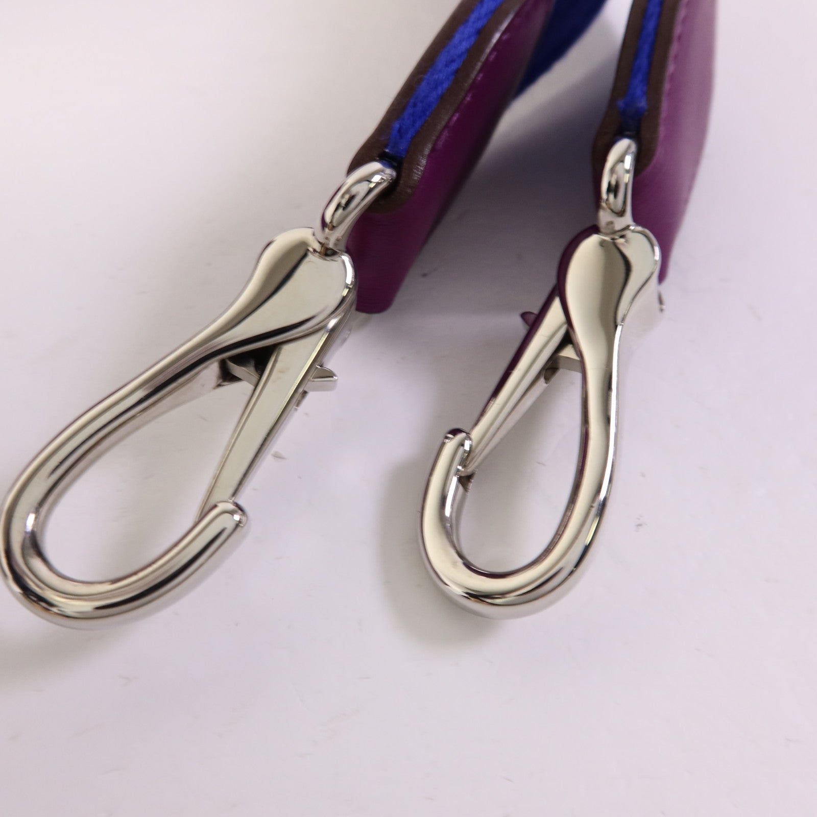 HERMES Swift皮革Berline 21 Mini銀扣肩背袋Anemone