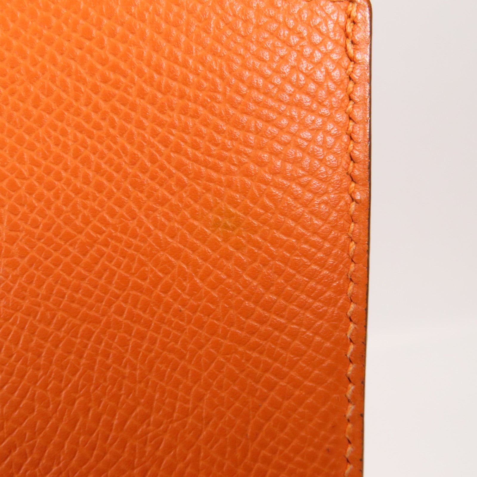 HERMES Epsom皮革Wallet錢包Orange