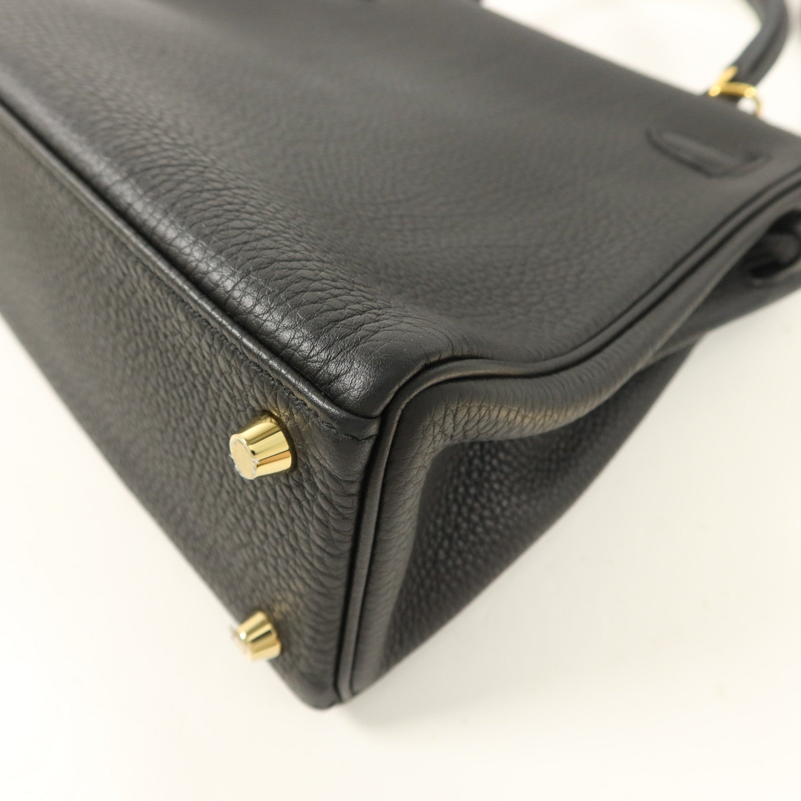 HERMES Togo皮革Kelly 25手挽肩背兩用袋Noir