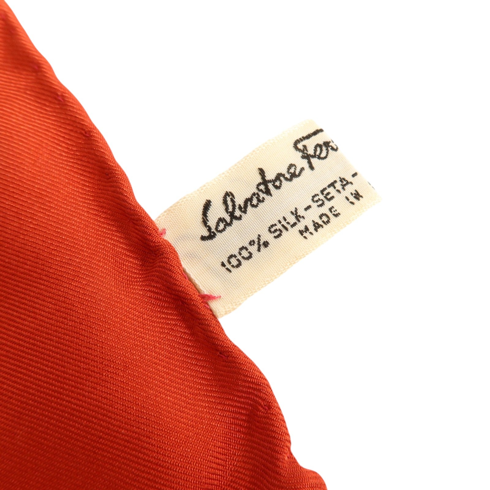 Salvatore Ferragamo 絲質Scarf 90x90cm絲巾