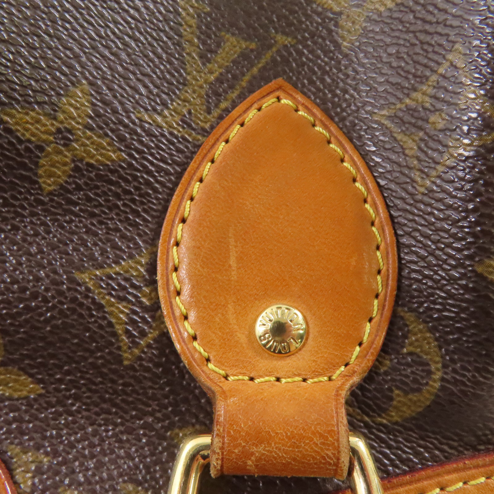 LOUIS VUITTON Monogram Tivoli PM金扣手挽袋啡色