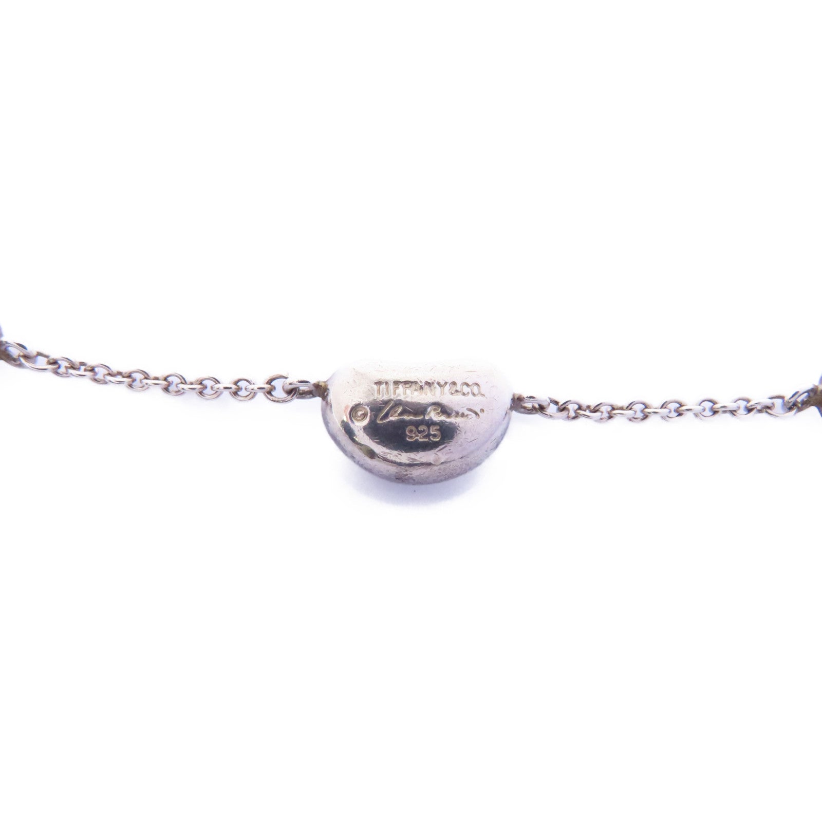 TIFFANY＆CO 925純銀Bean Bracelet手鏈