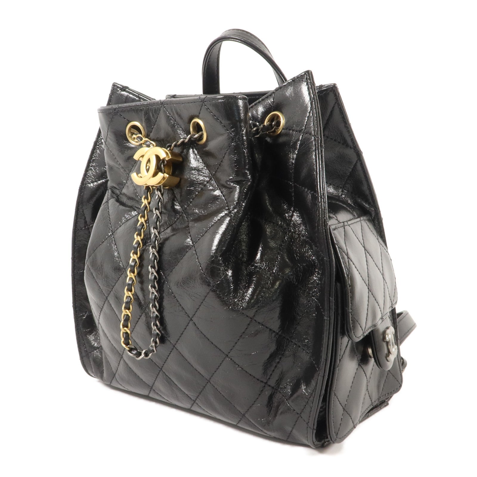 CHANEL 牛皮皮革25 Backpack背包
