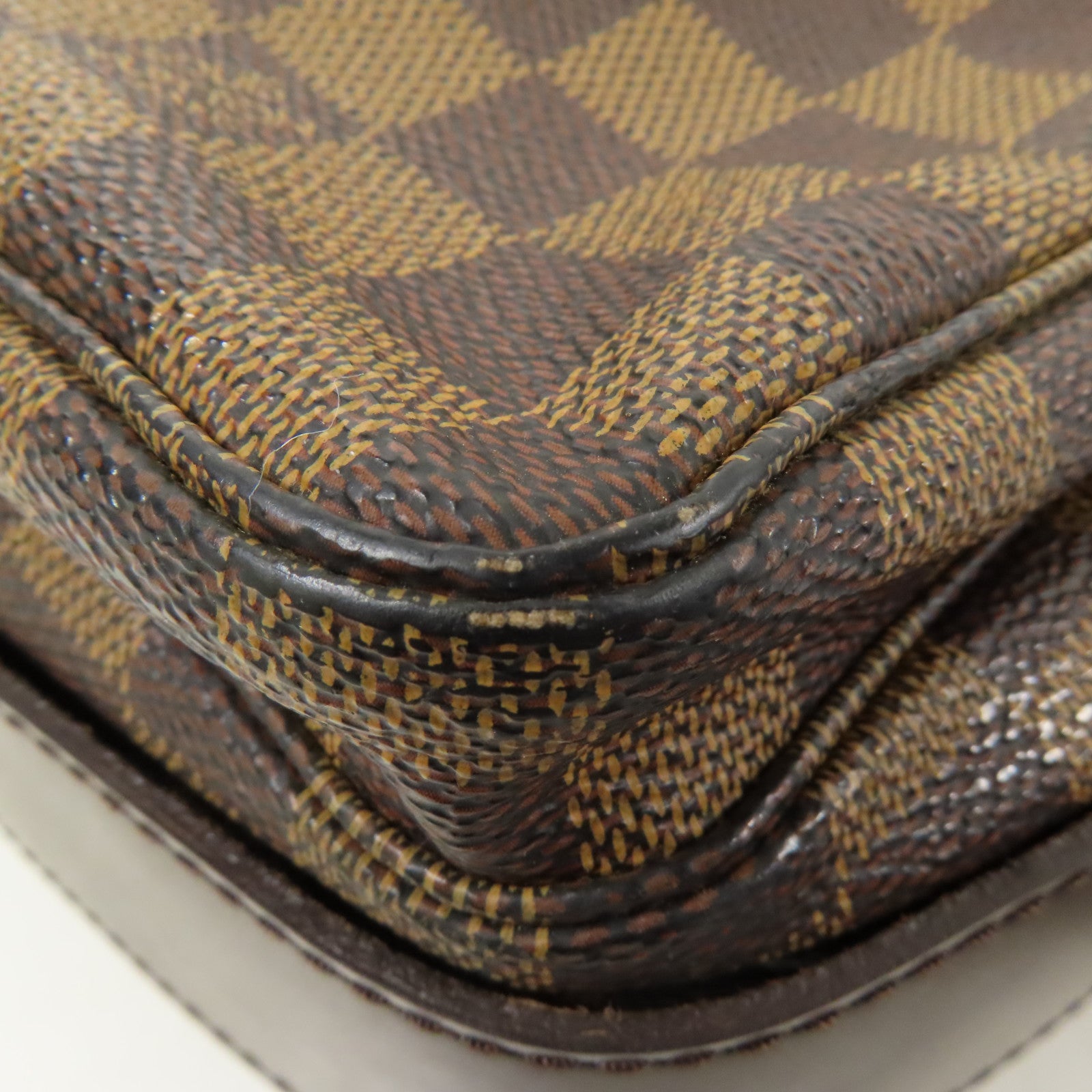 LOUIS VUITTON Damier Naviglio金扣肩背袋