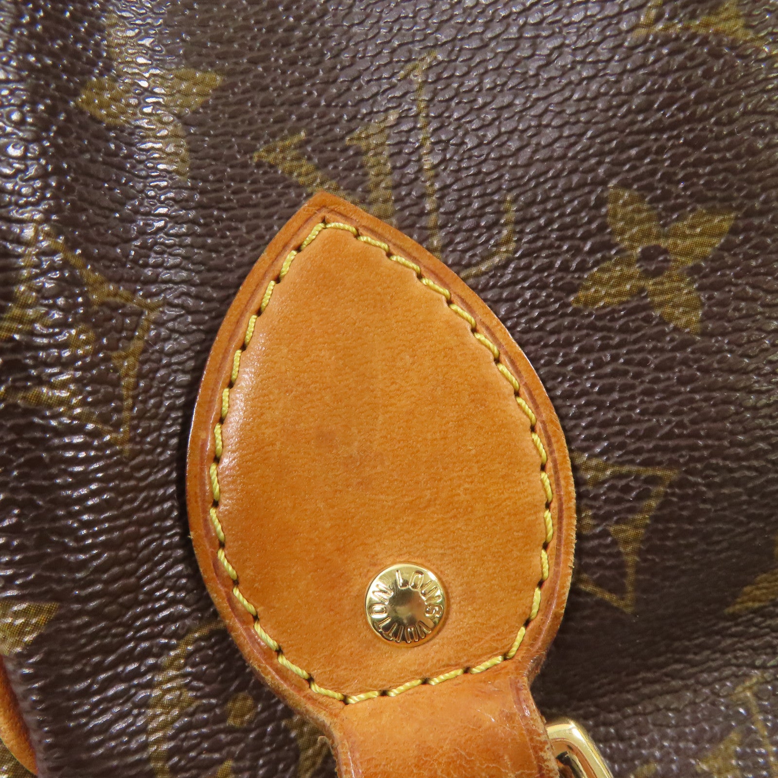 LOUIS VUITTON Monogram Tivoli PM金扣手挽袋啡色