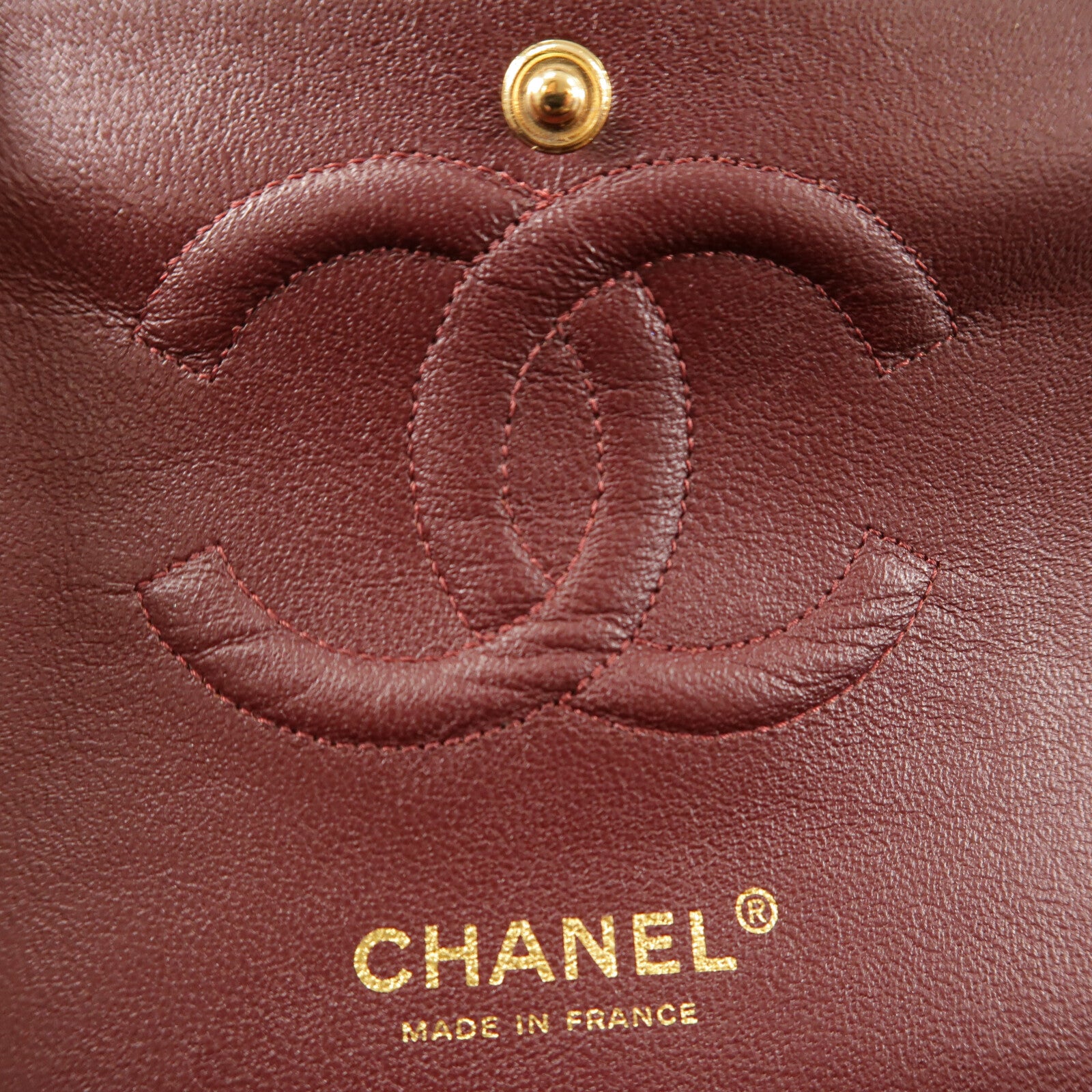 CHANEL 羊皮皮革Classic 25鏈帶肩背袋