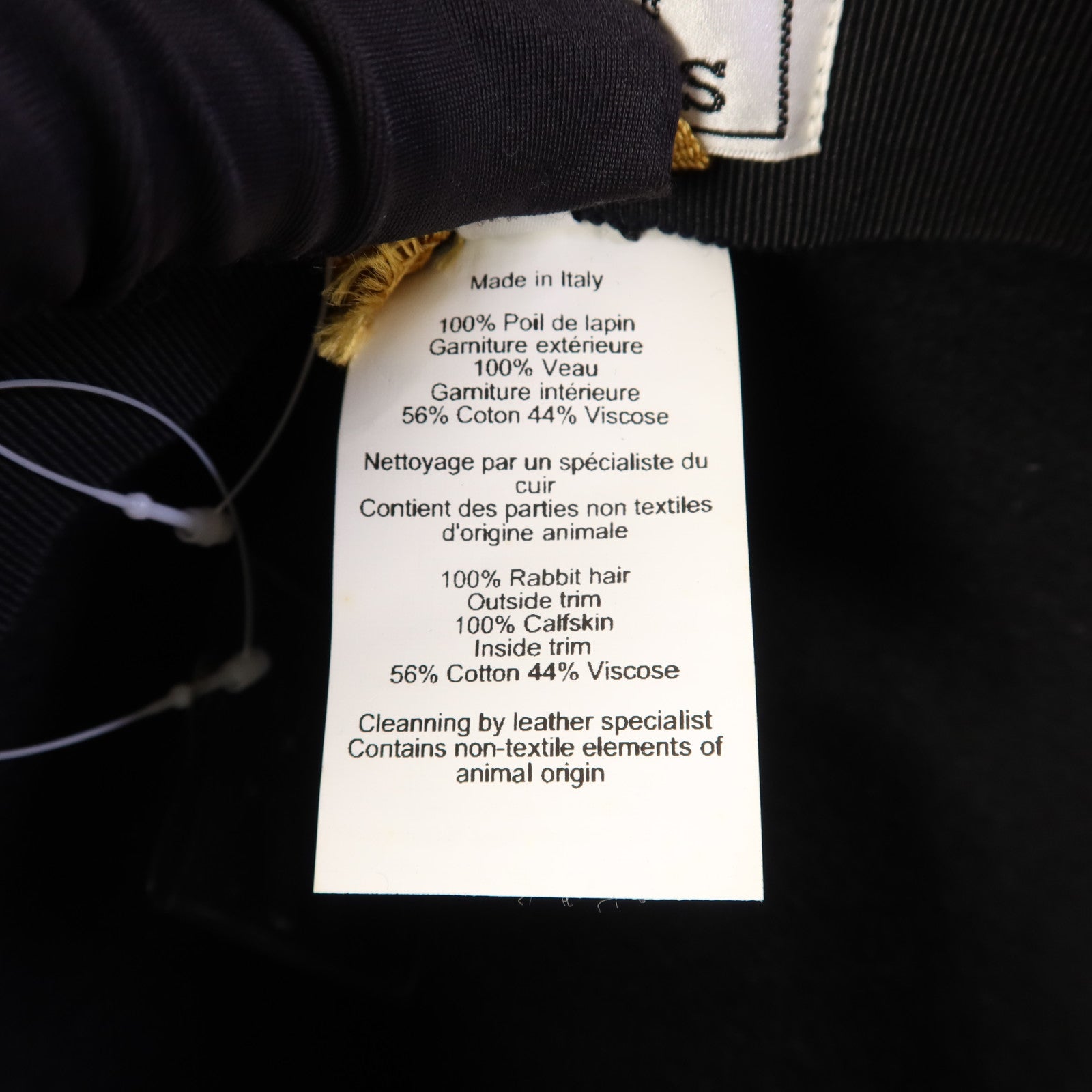 HERMES 兔毛Hat帽子Hermes#57