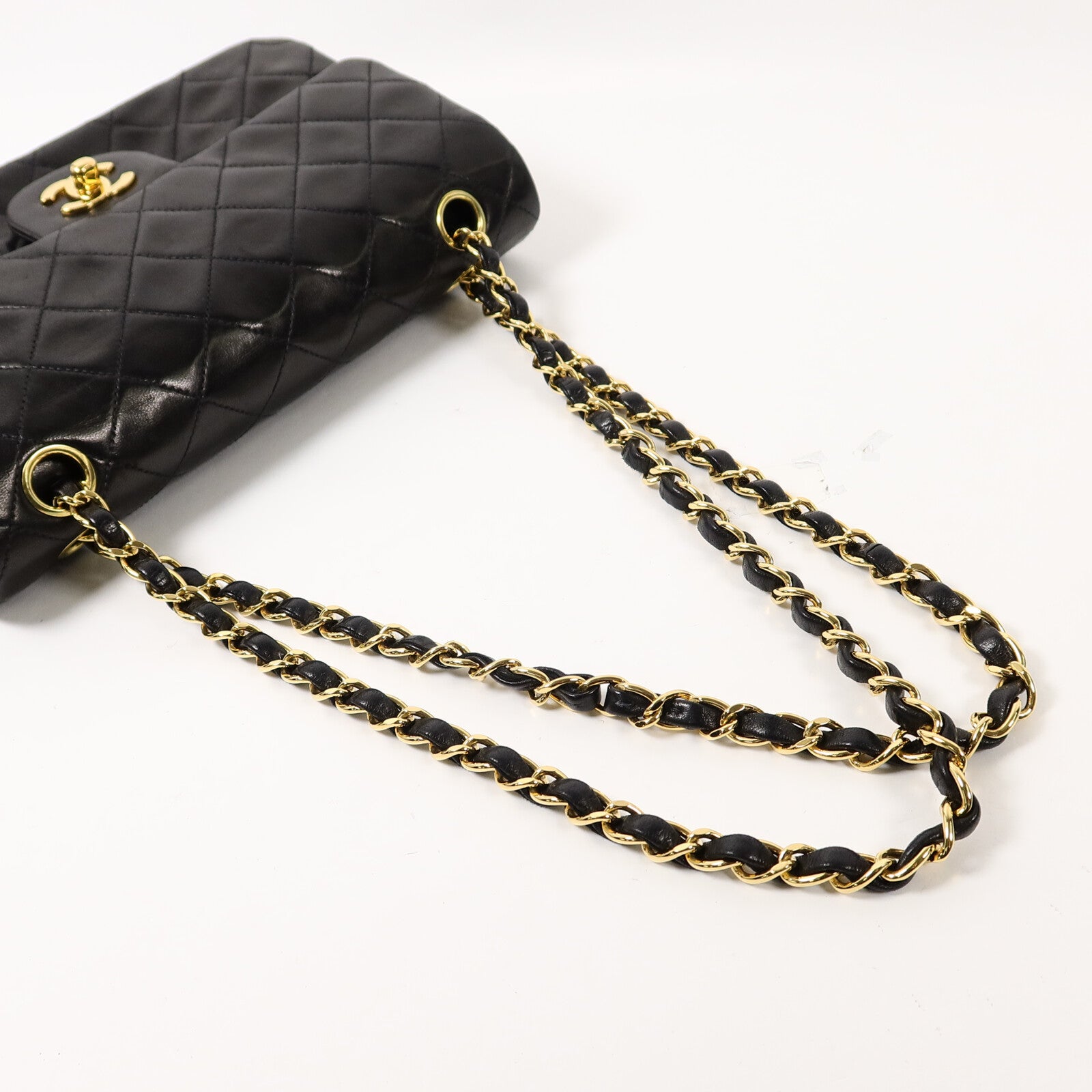 CHANEL 羊皮皮革Classic 23鏈帶肩背袋