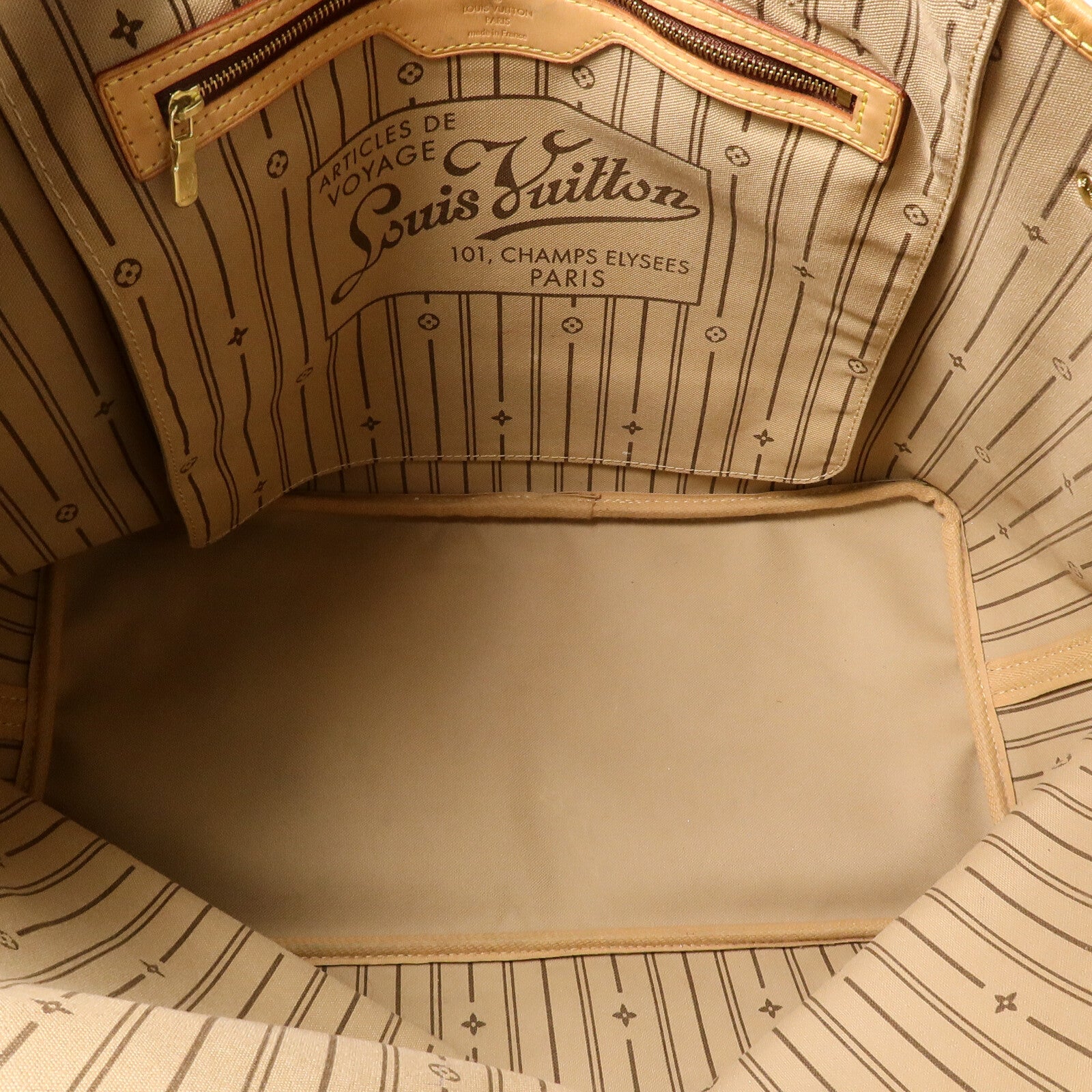 LOUIS VUITTON Monogram Neverfull GM Tote Bag金扣肩背袋