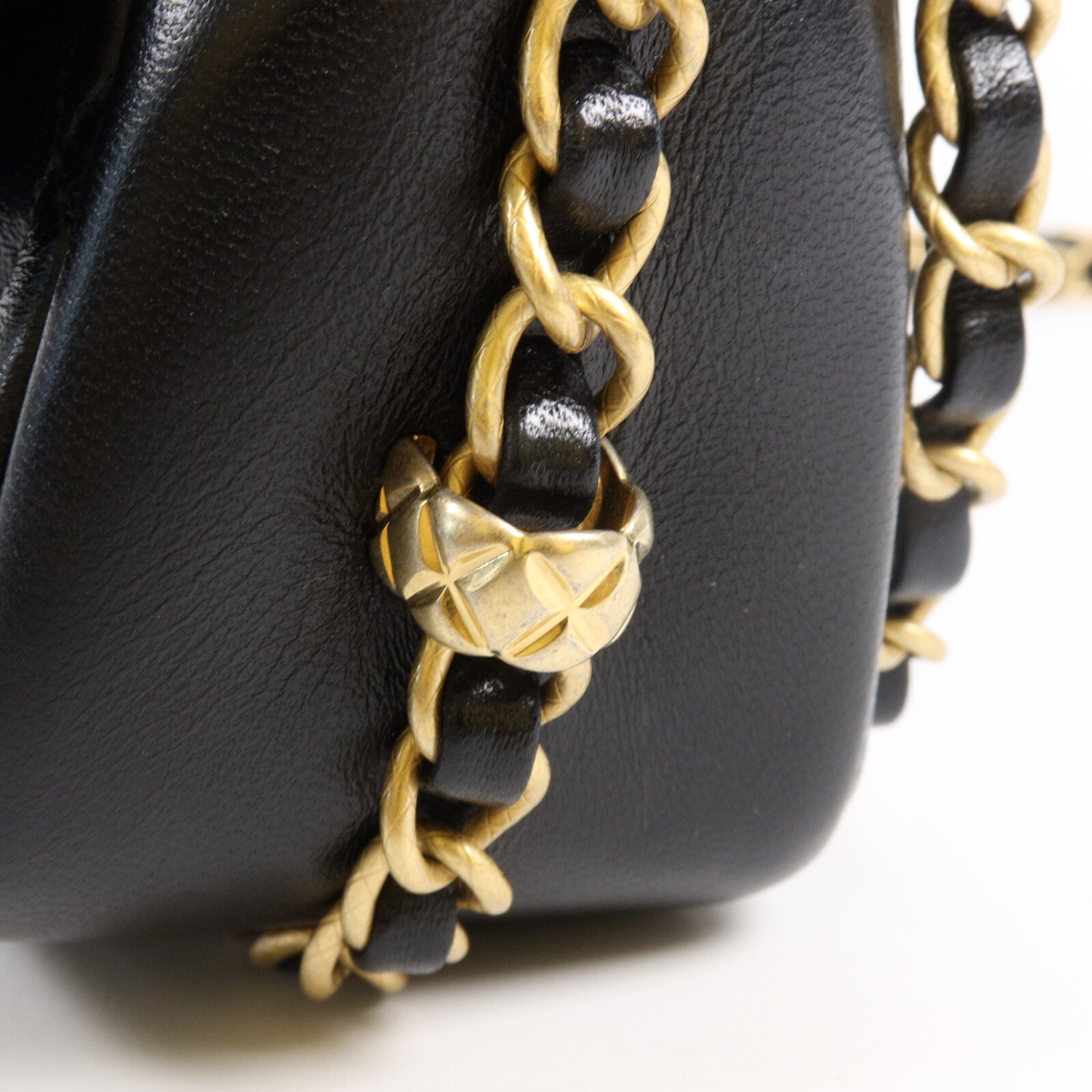 CHANEL 羊皮皮革CoCo Flap Bag鏈帶肩背袋