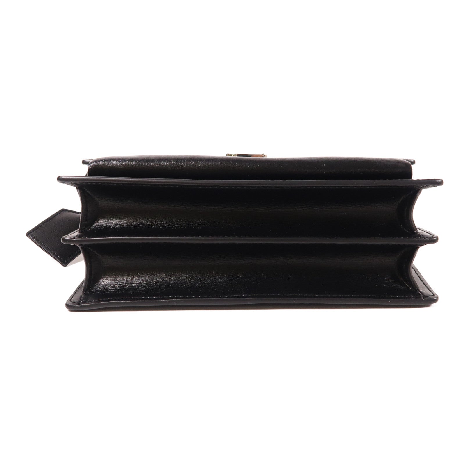SAINT LAURENT 牛皮皮革Sunset Medium銀扣鏈帶肩背袋