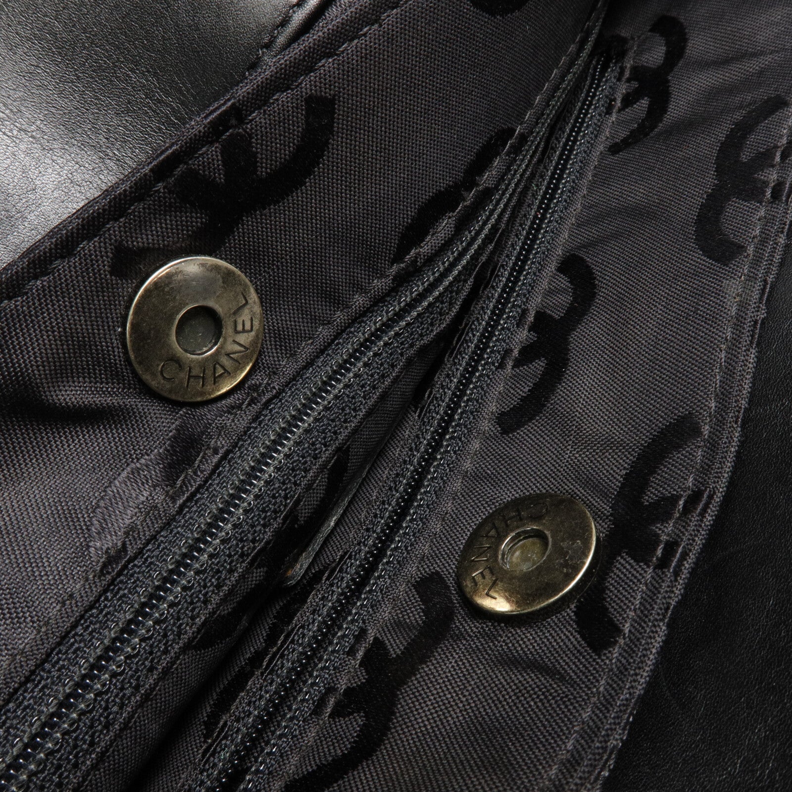 CHANEL 牛皮皮革Vintage Handbag手挽袋
