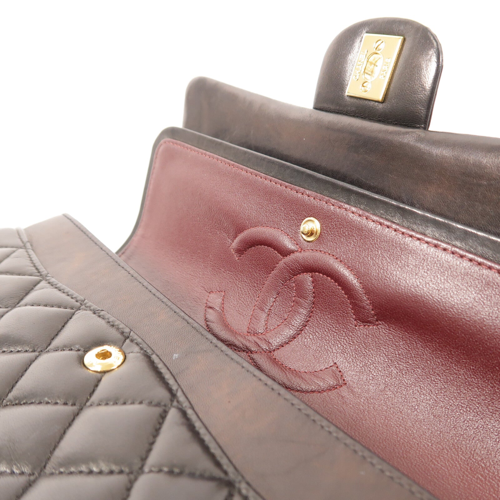 CHANEL 羊皮皮革Classic 25鏈帶肩背袋