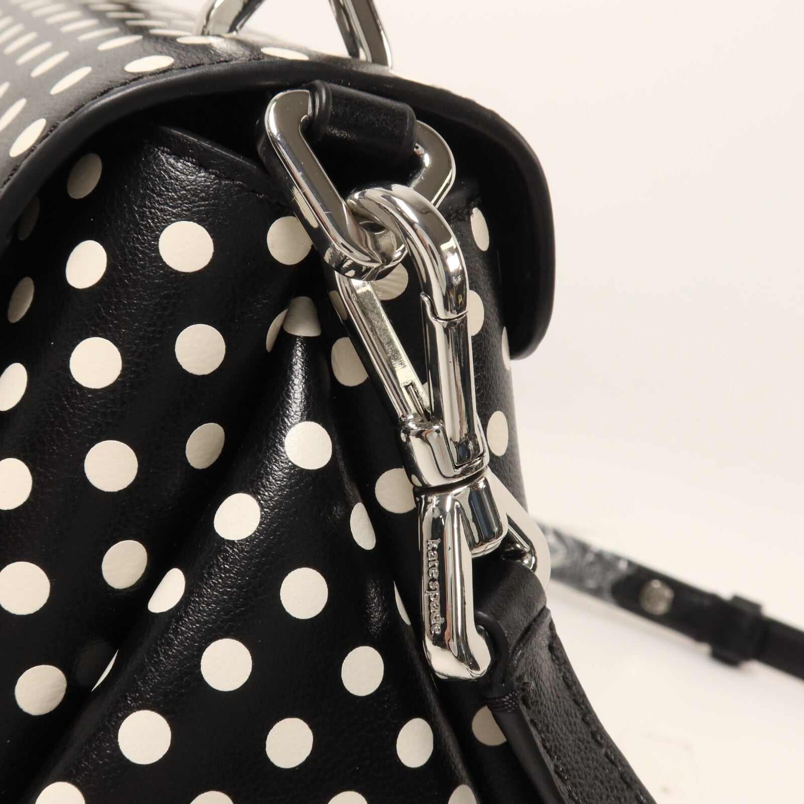 Kate Spade 牛皮皮革Grace Dot Top Handle Bag手挽肩背兩用袋