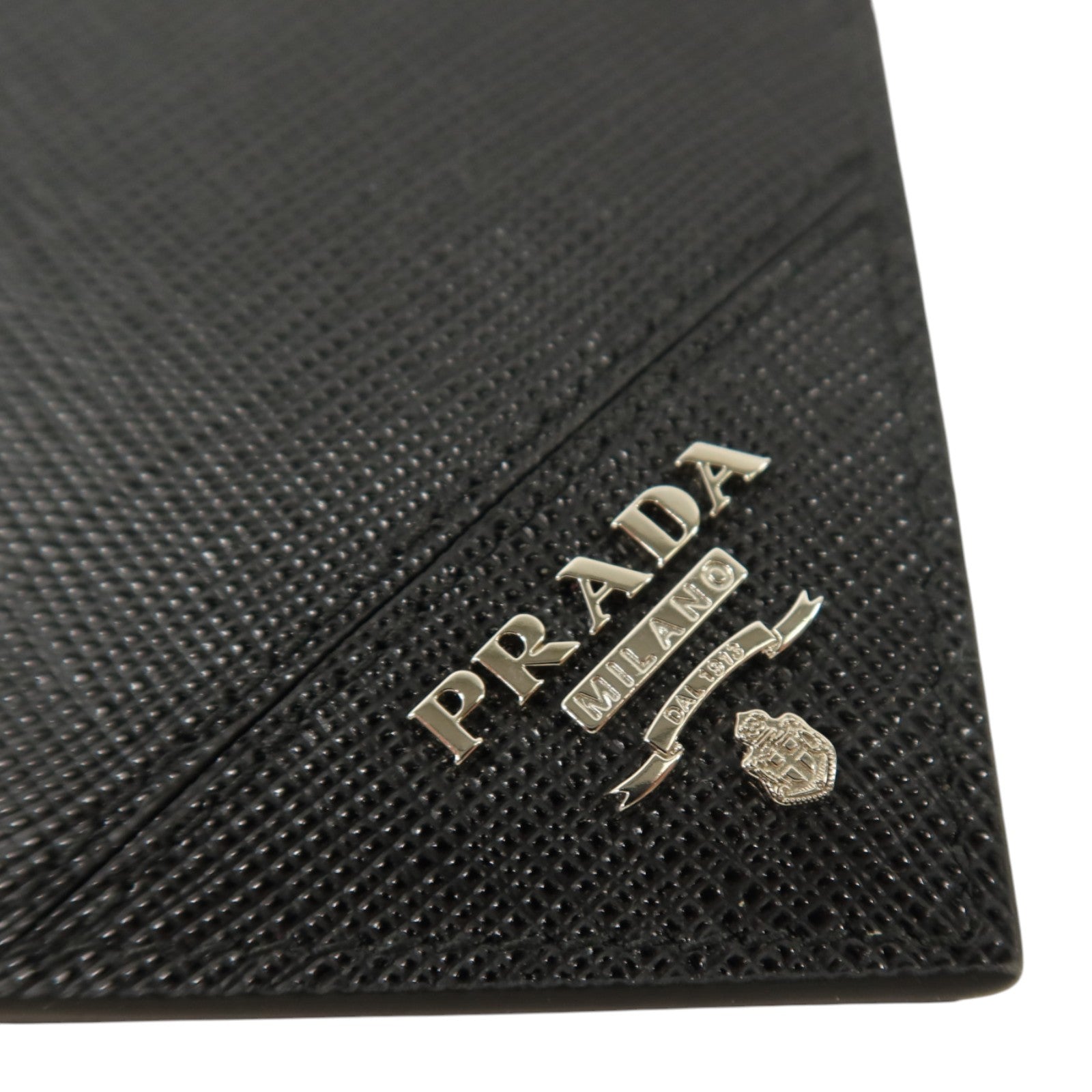 PRADA Saffiano皮革Fold Wallet錢包