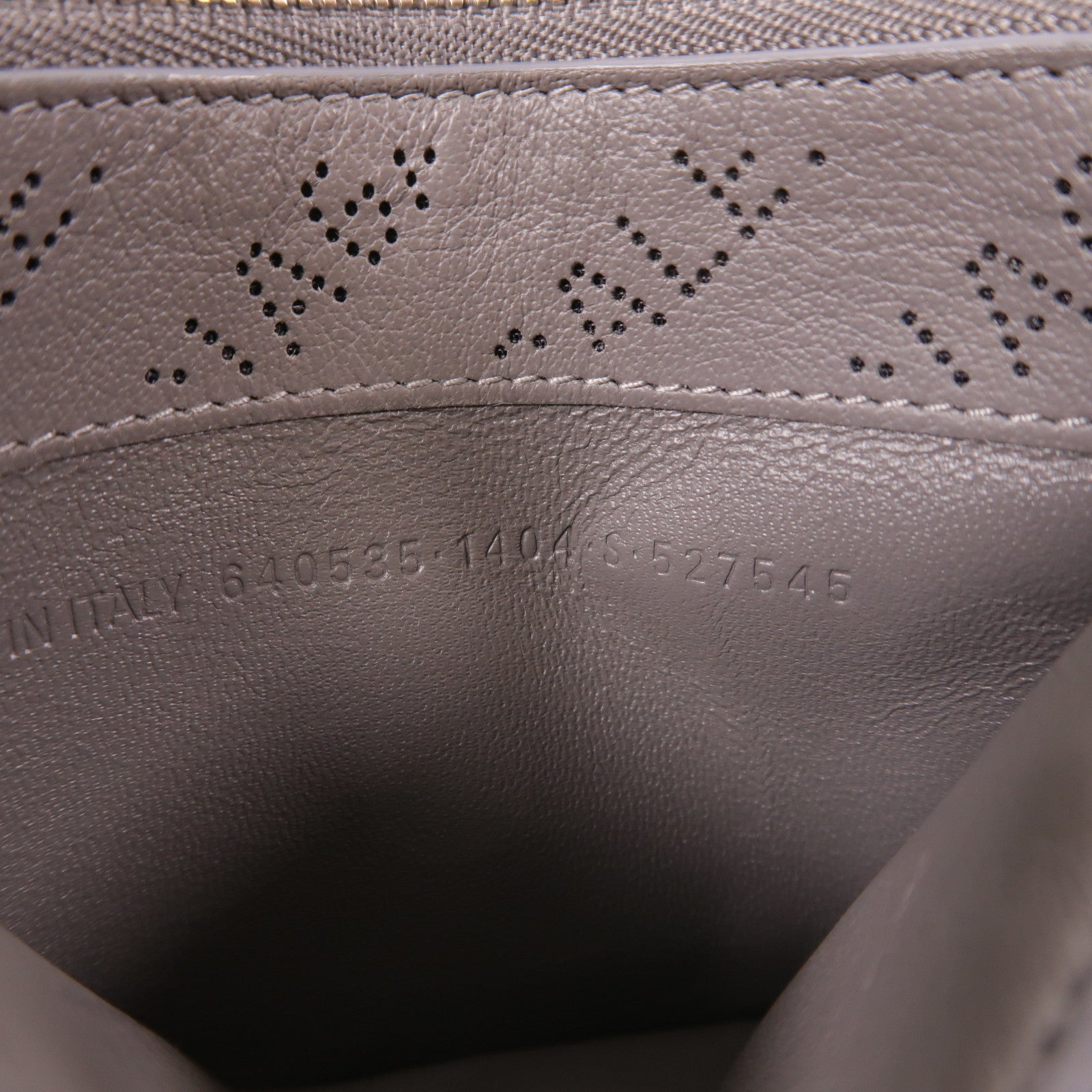 BALENCIAGA SHW Card Case/Card Holder 640535 Calfskin Leather Grey