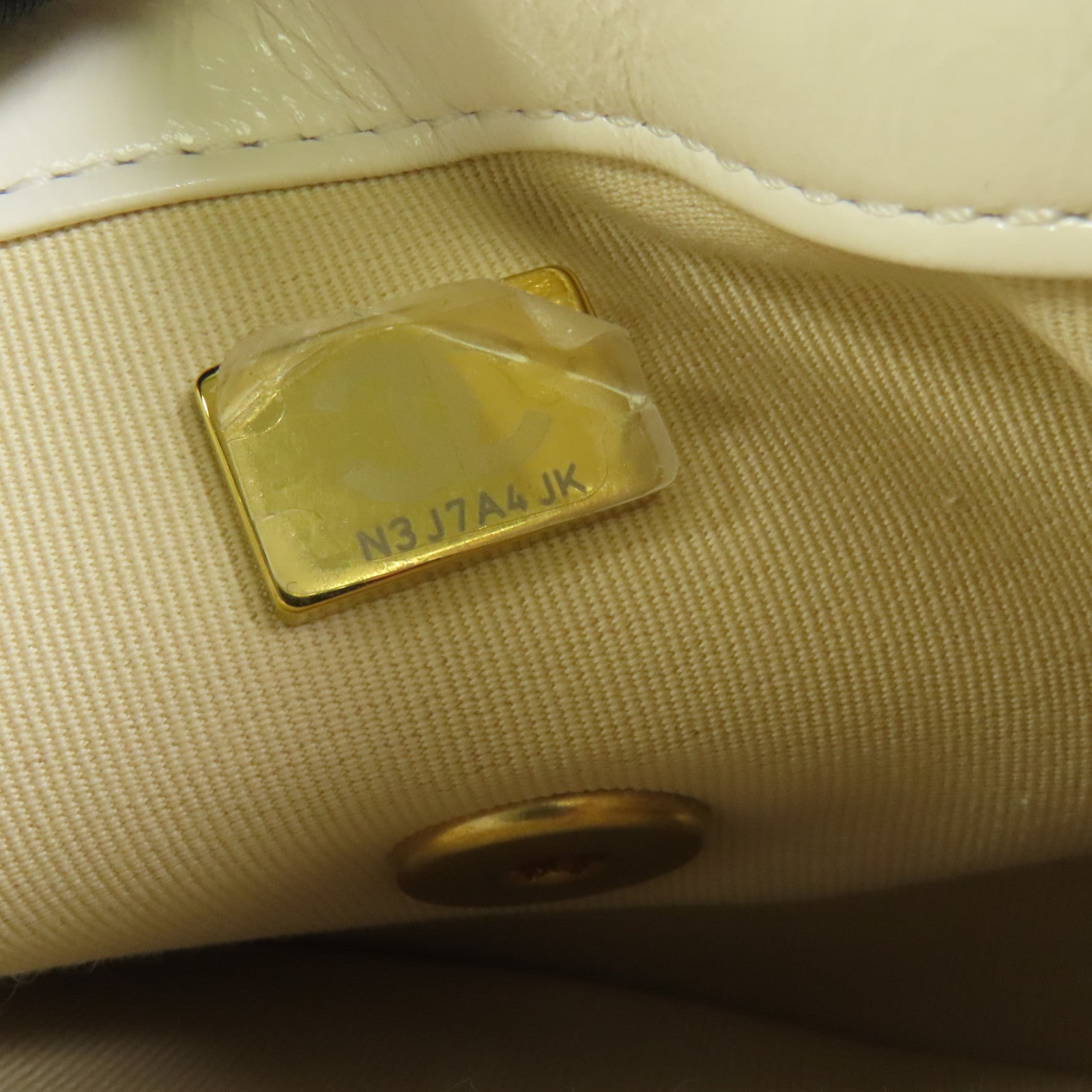 CHANEL 牛皮皮革24C 金扣手挽肩背兩用袋