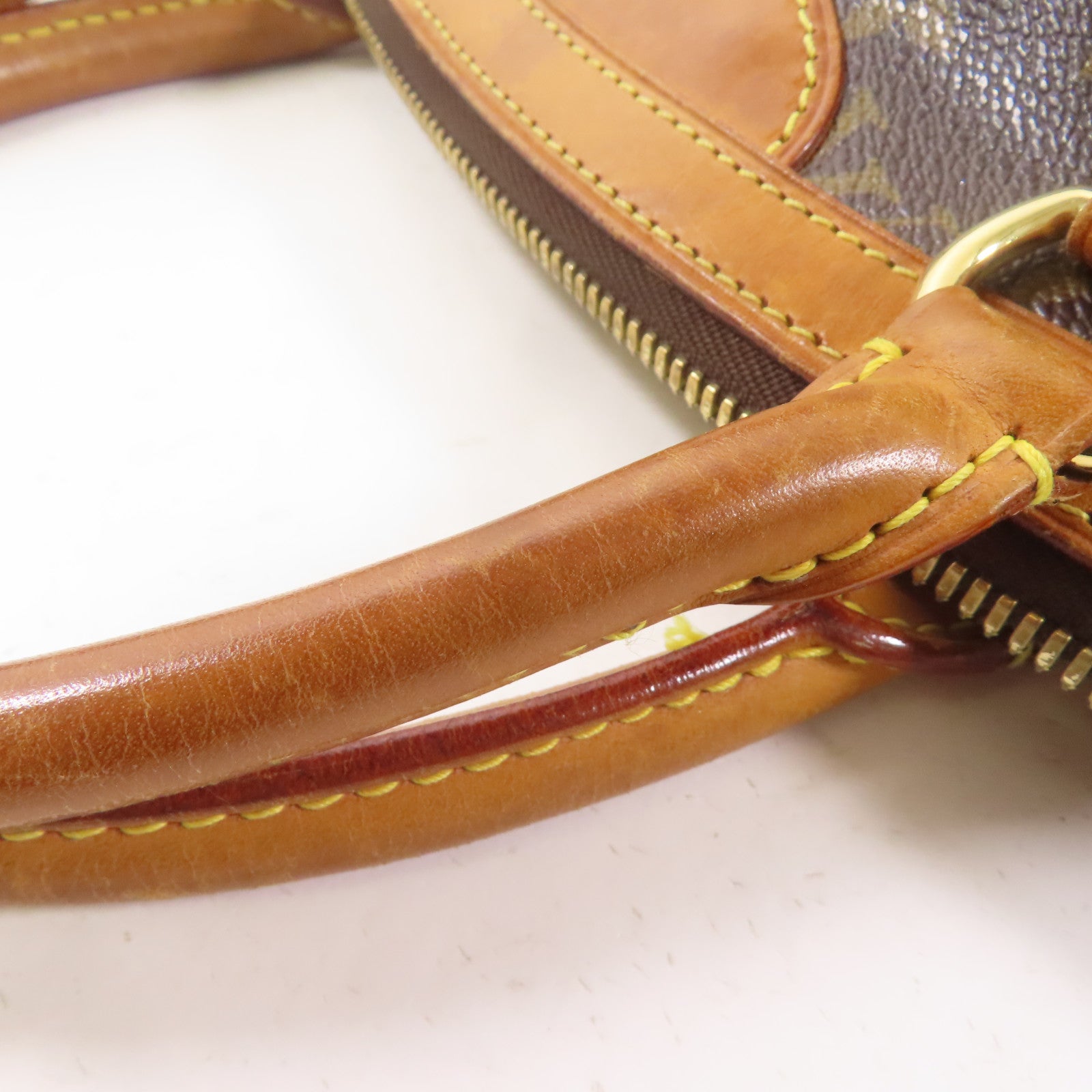 LOUIS VUITTON Monogram Tivoli PM金扣手挽袋啡色