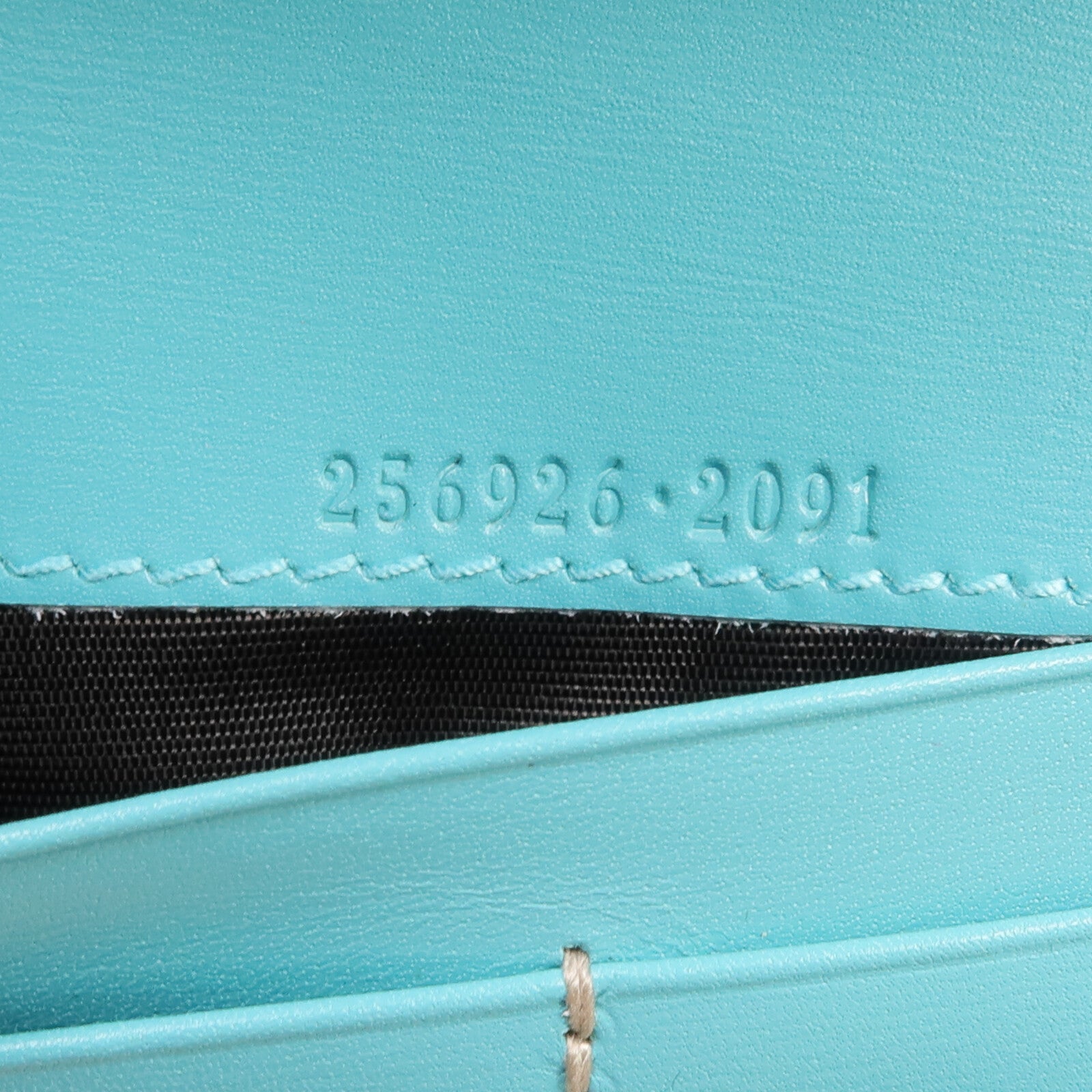 GUCCI 塗層帆布Long Wallet金扣長錢包