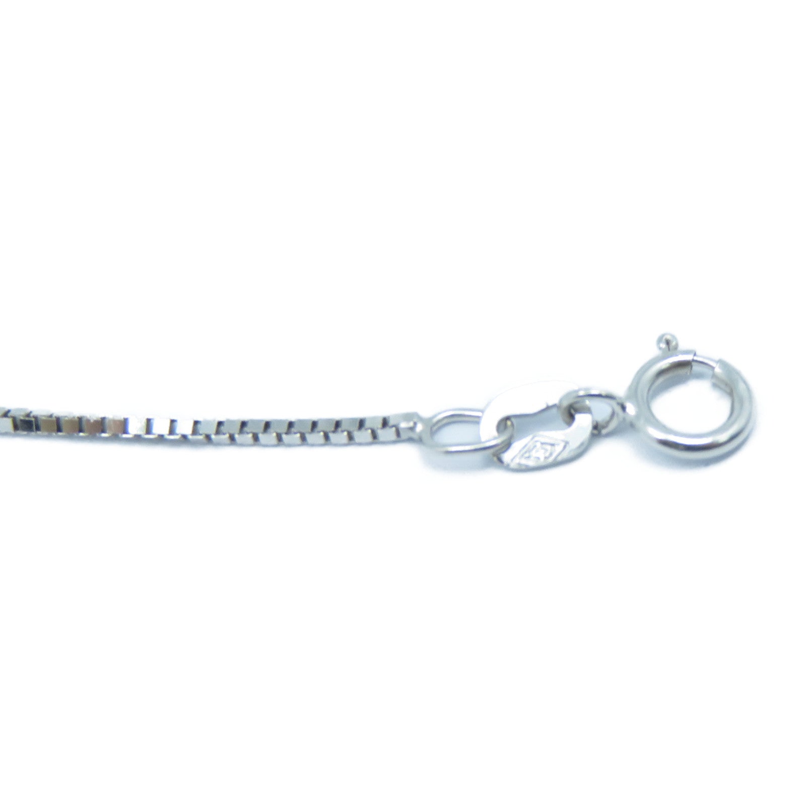 JEWELRY 【激減優惠】18K白金Diamond Necklace 0.40ct鑽石項鍊銀色