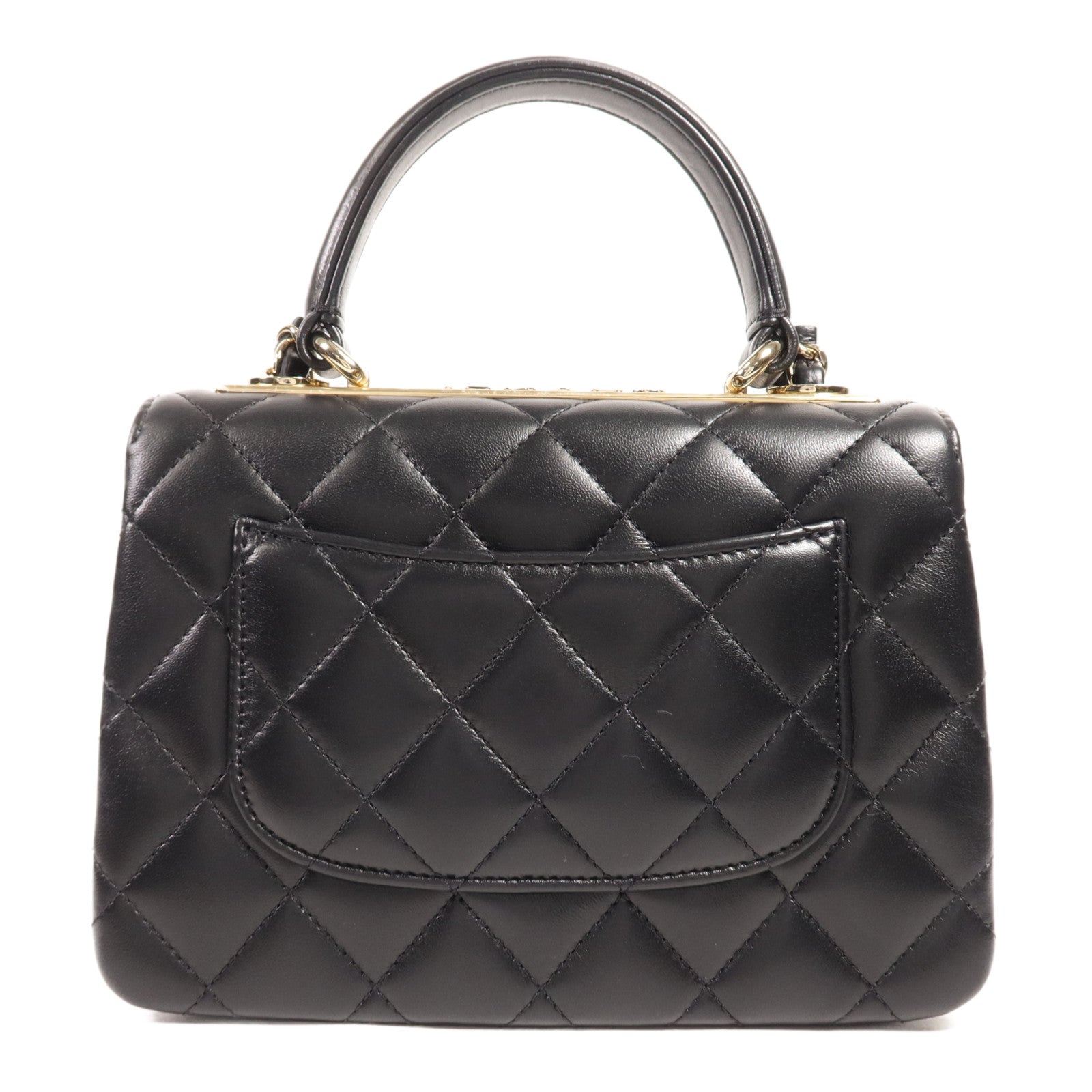 CHANEL 【激減優惠】羊皮皮革Trendy CC金扣手挽肩背兩用袋