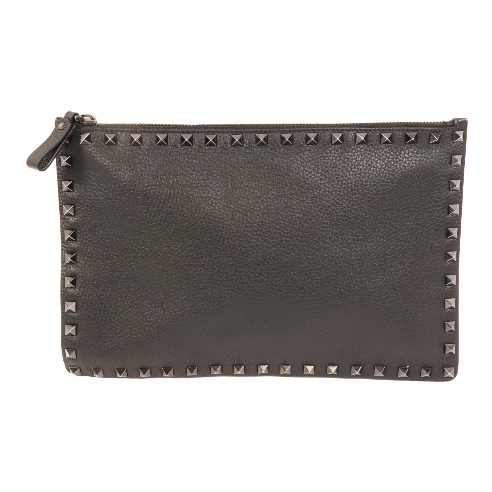 Valentino 牛皮皮革Rockstud Clutch手拿包