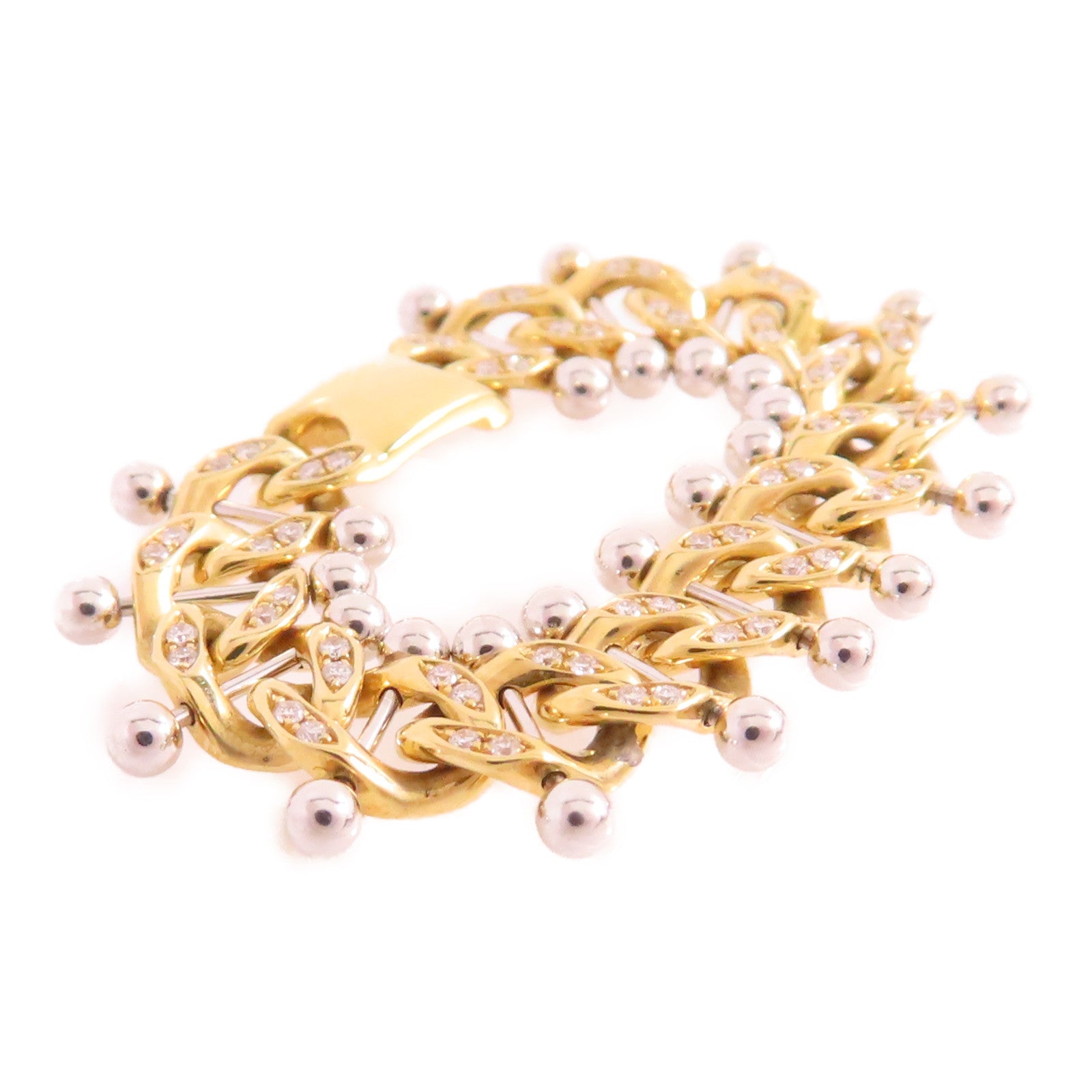 JEWELRY 18K黃金/白金/鑽石Diamond Ring戒指US#9.95