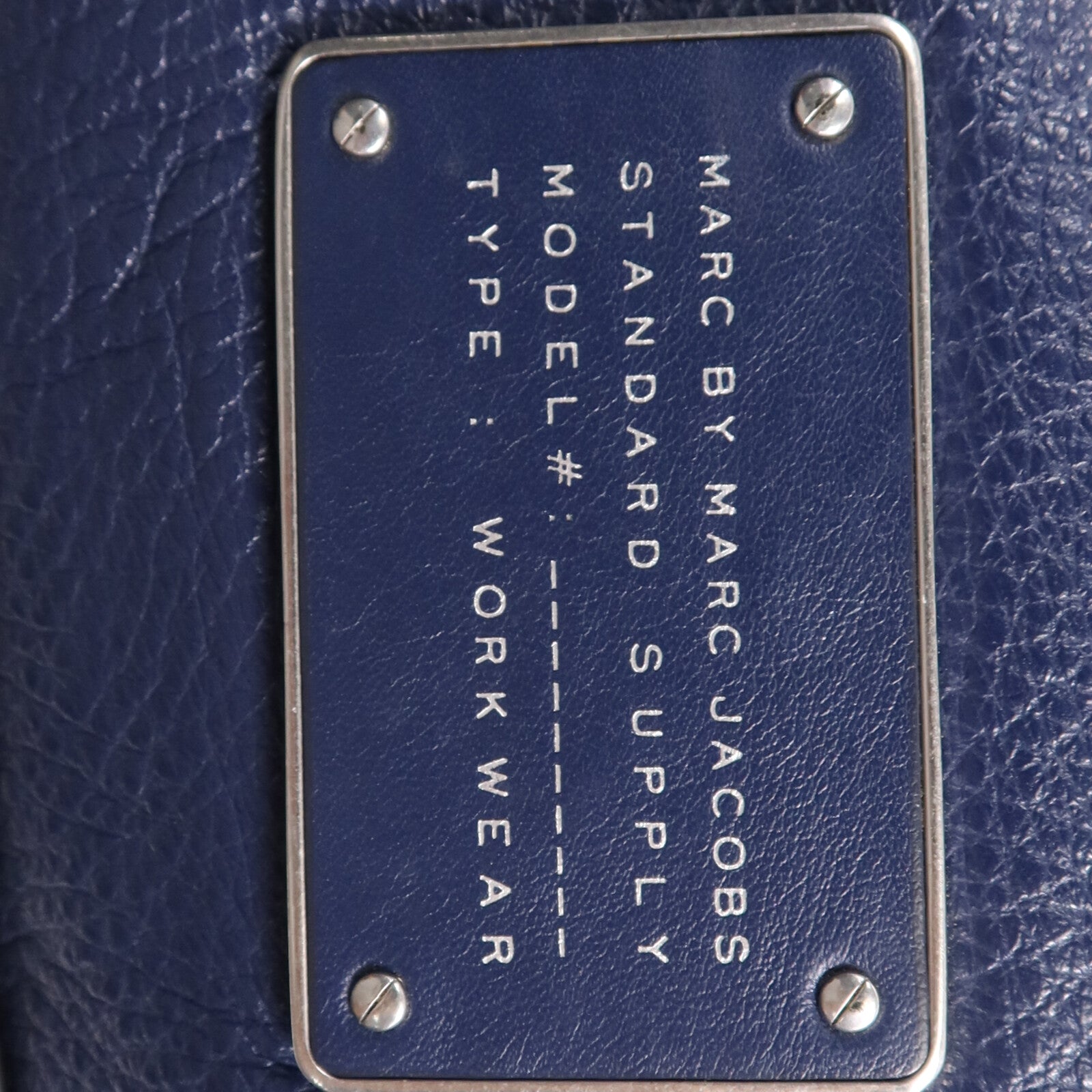 MARC JACOBS 牛皮皮革2 Way Shoulder Bag銀扣肩背袋