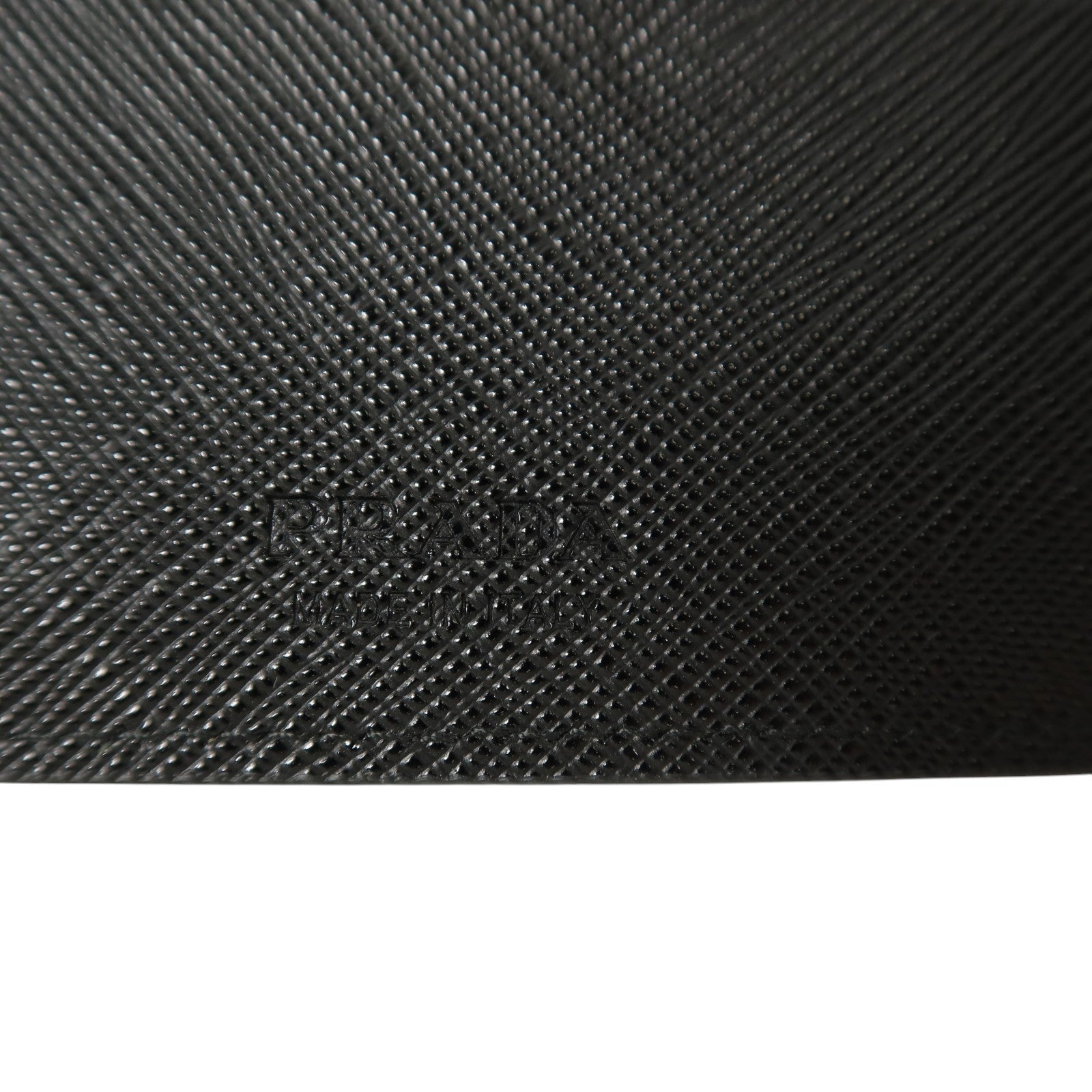 PRADA Saffiano皮革Fold Wallet錢包