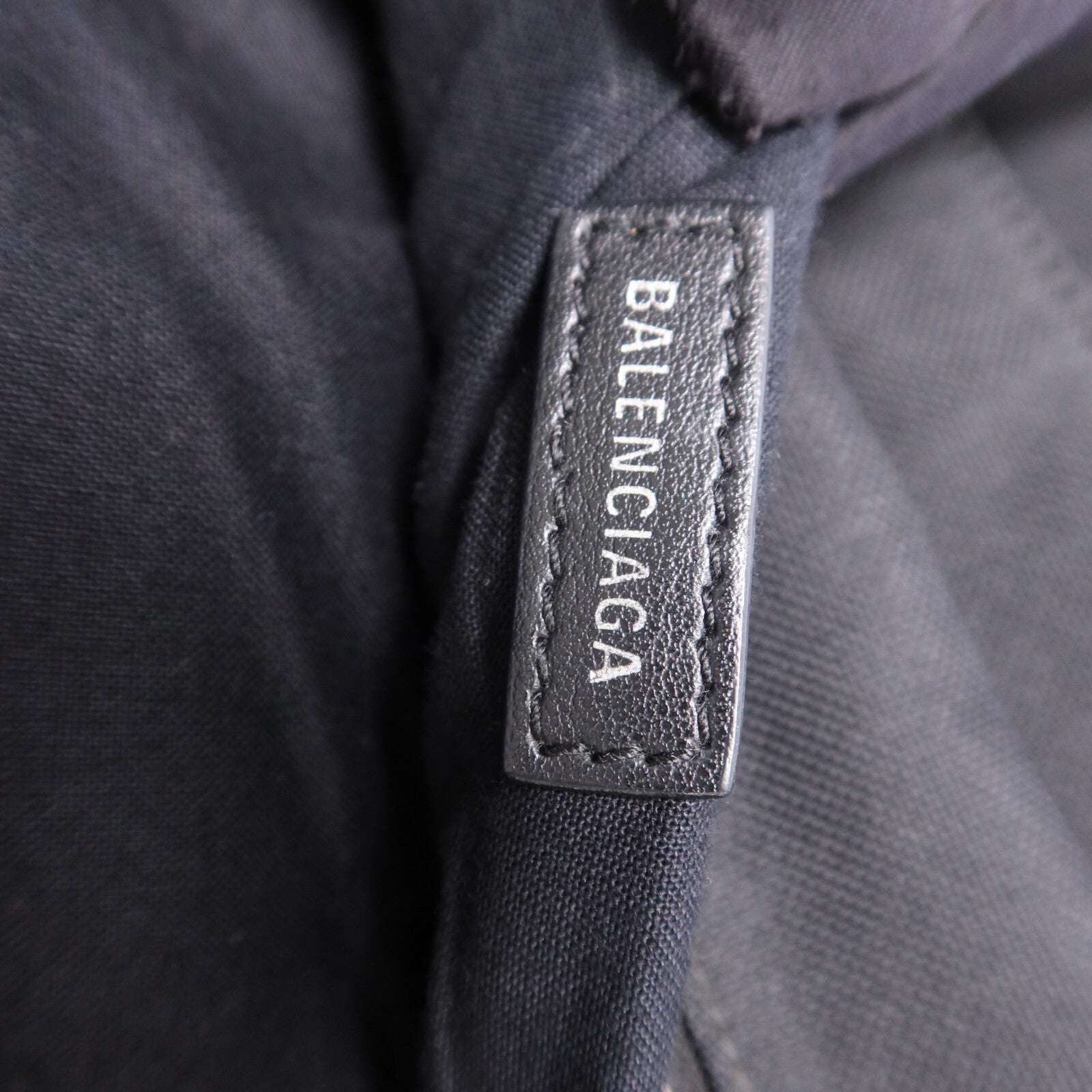 BALENCIAGA 帆布Tote Bag銀扣手挽袋