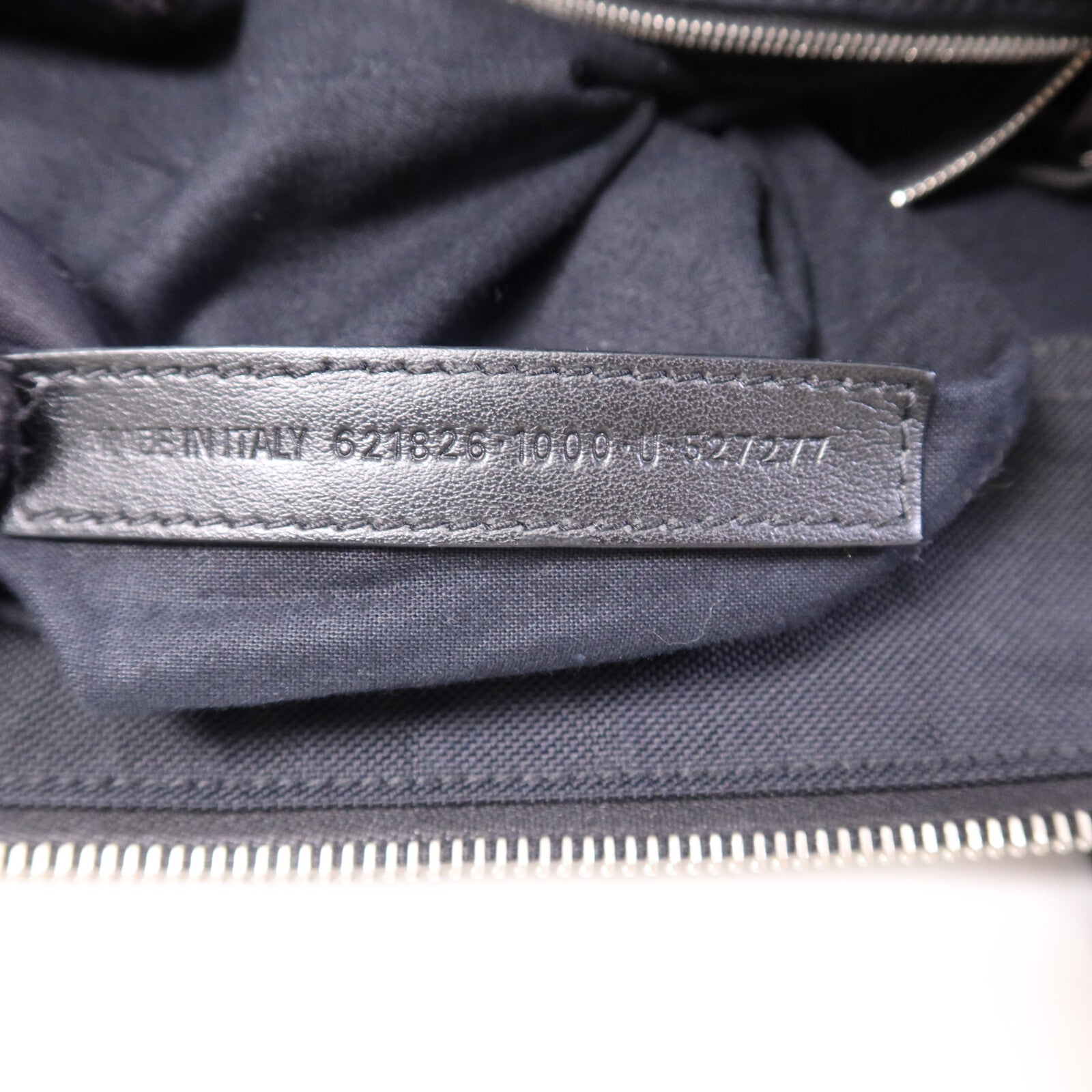 BALENCIAGA 帆布Tote Bag銀扣手挽袋