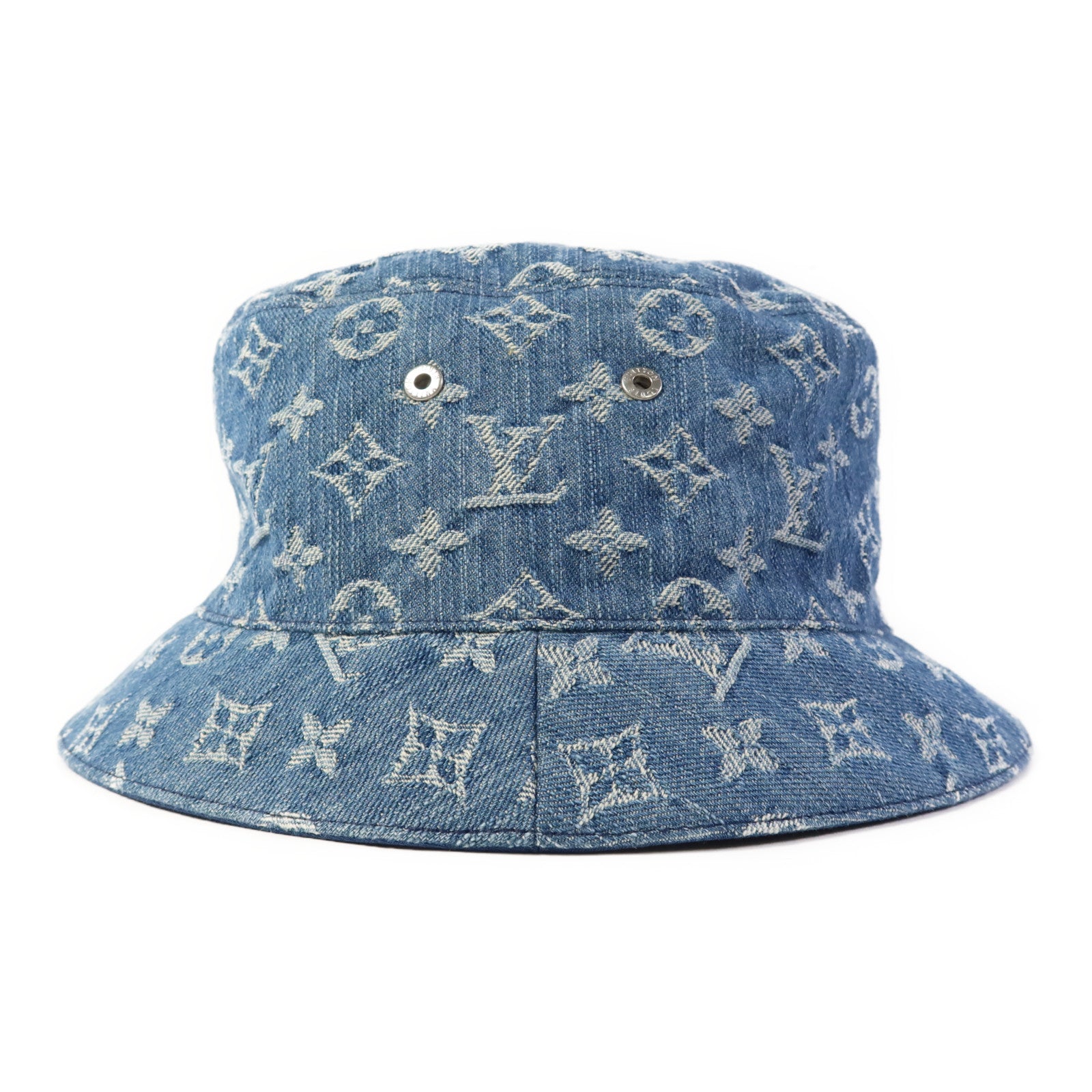 LOUIS VUITTON Monogram Denim Bucket Hat帽子