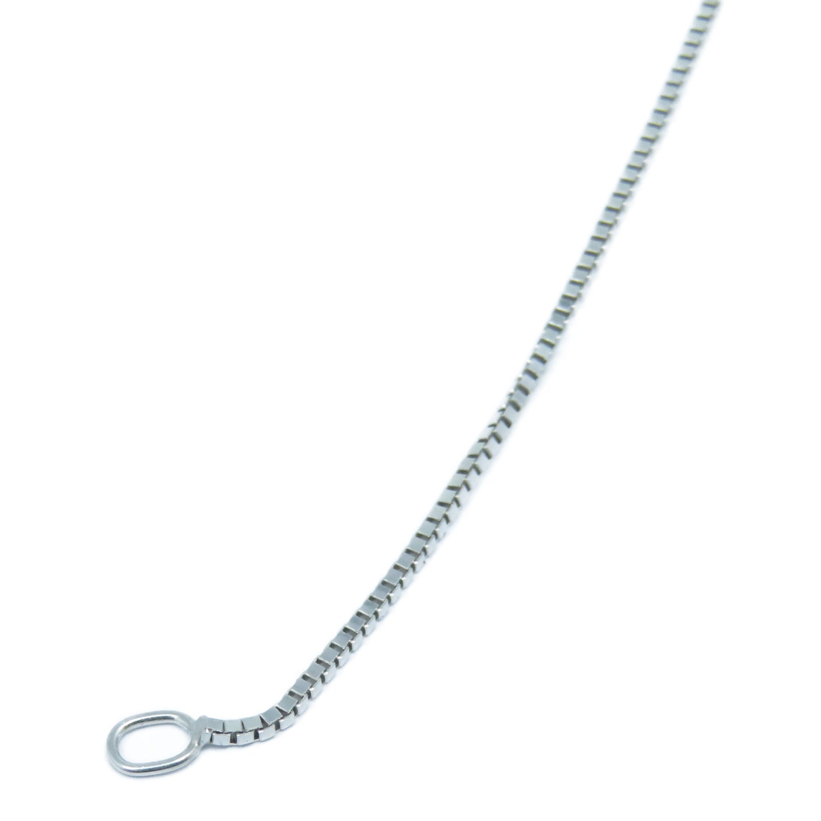 JEWELRY 【激減優惠】18K白金Diamond Necklace 0.40ct鑽石項鍊銀色