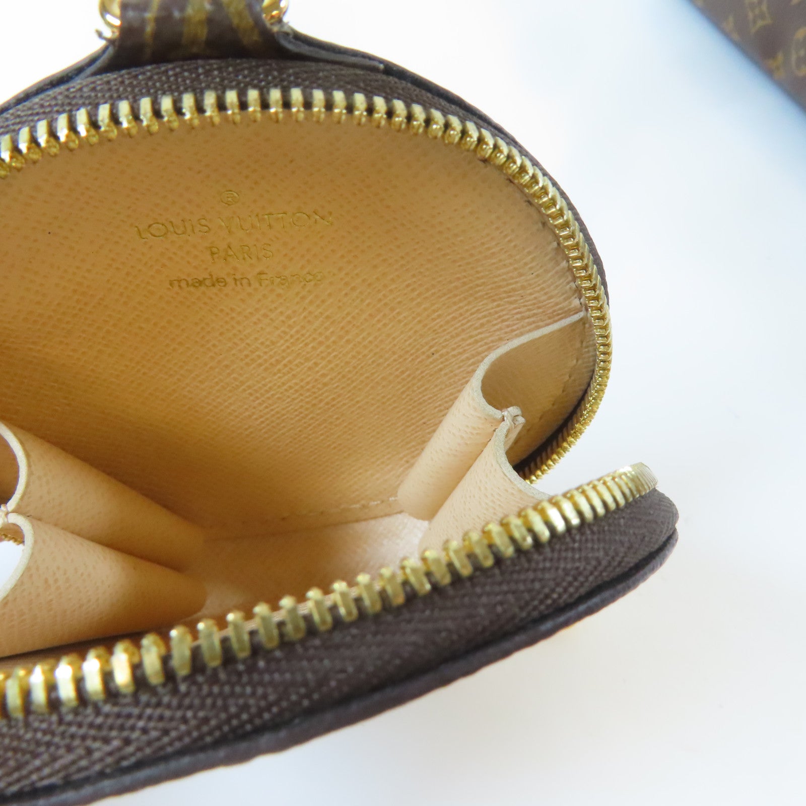 LOUIS VUITTON Monogram Multi Pochette Accessories金扣肩背袋啡色