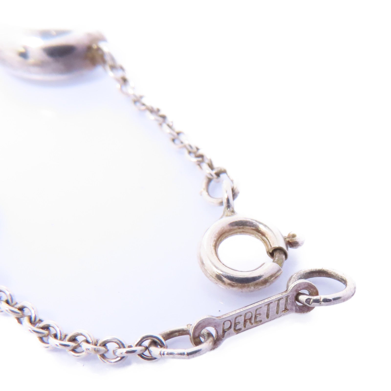 TIFFANY＆CO 925純銀Bean Bracelet手鏈