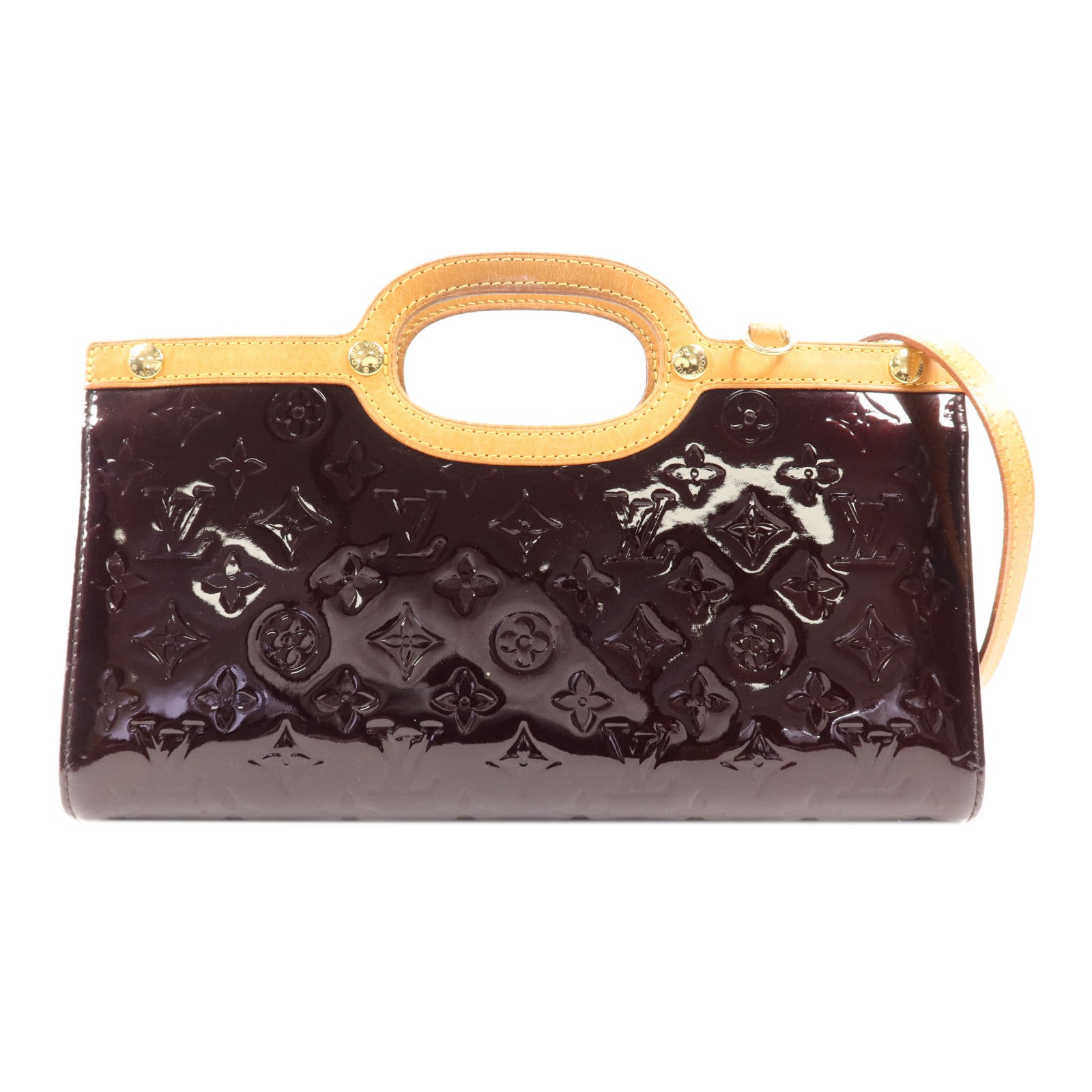 LOUIS VUITTON Vernis Roxbury Drive金扣手挽肩背兩用袋