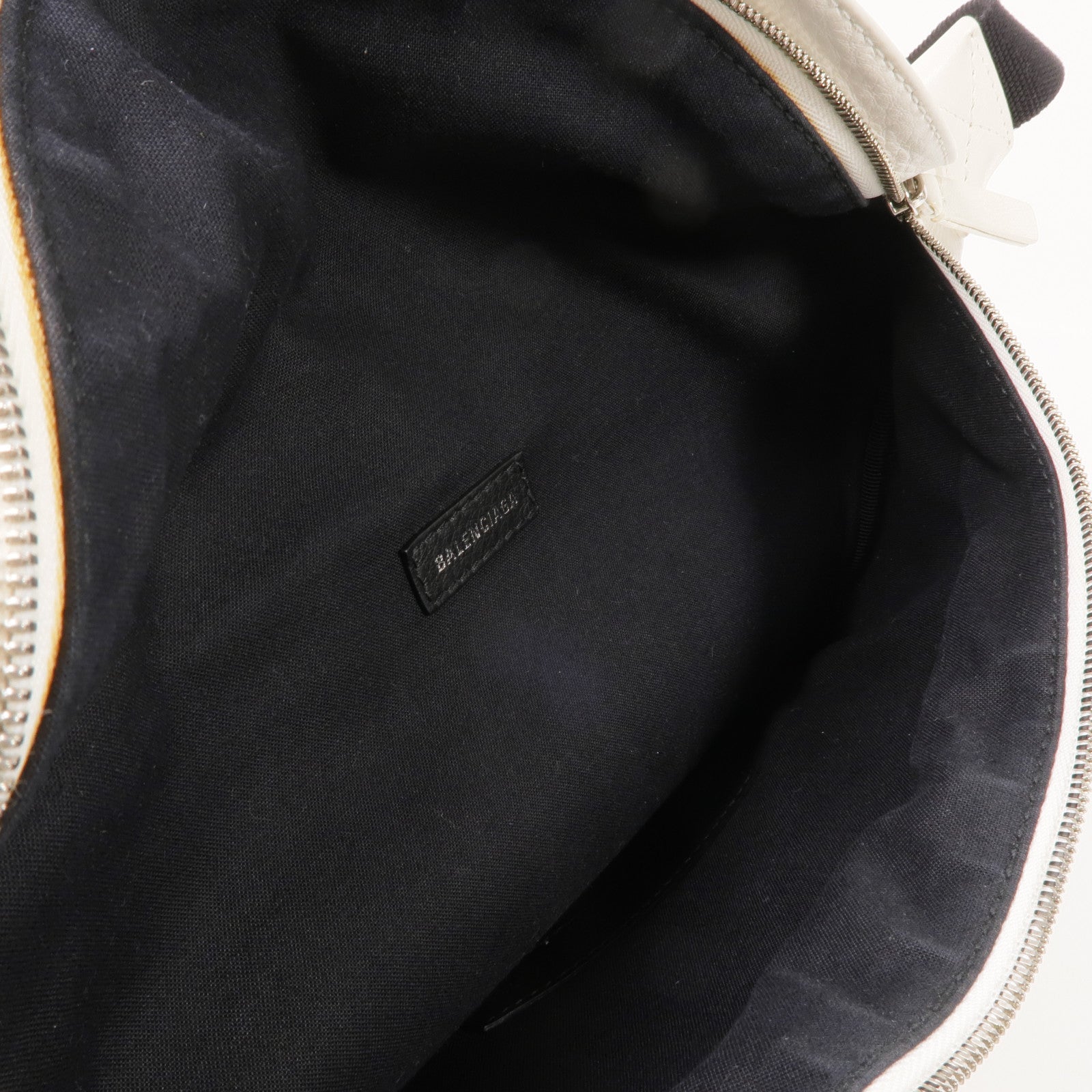 BALENCIAGA 牛皮皮革Waist Bag銀扣腰包