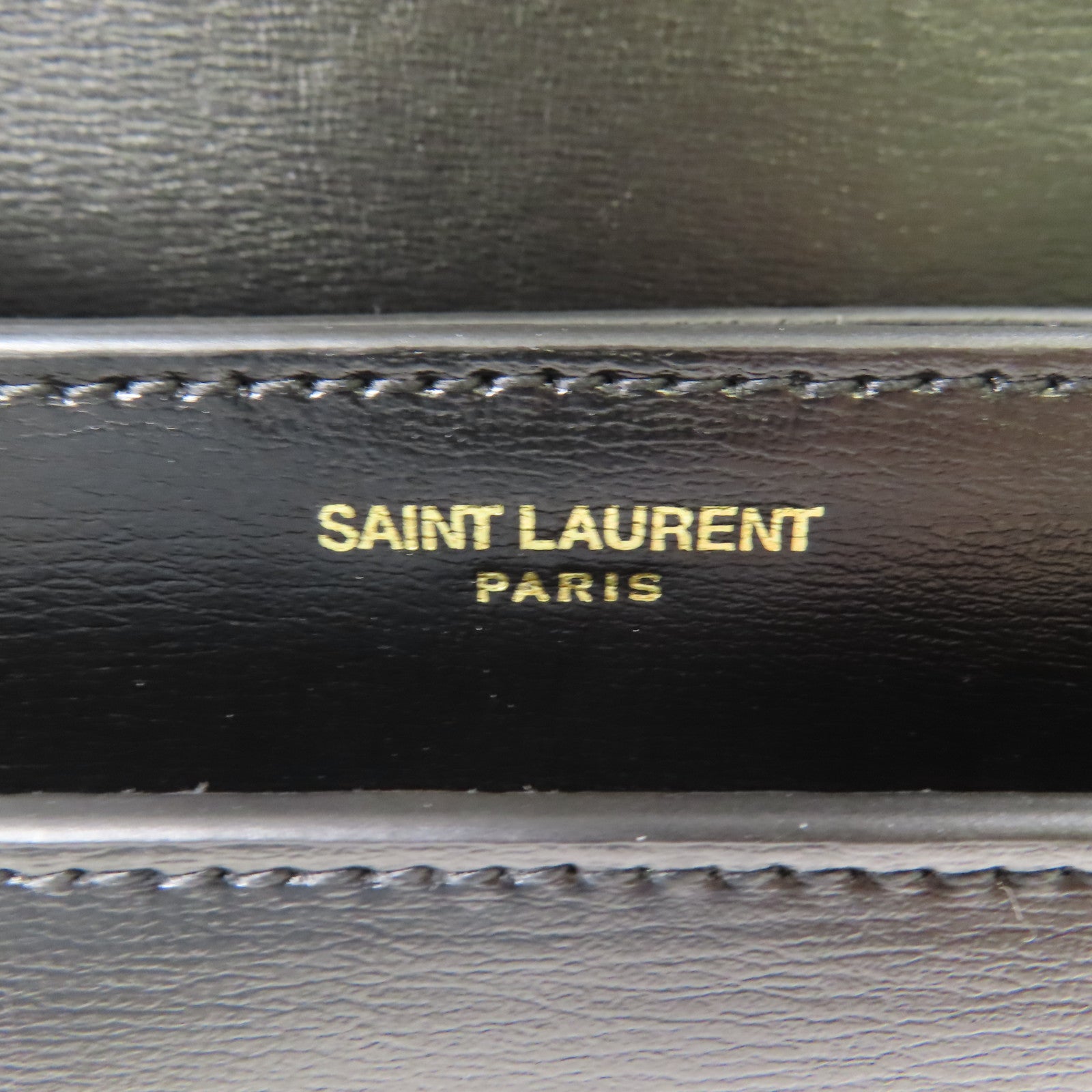 SAINT LAURENT 【激減優惠】牛皮皮革Sunset Medium金扣鏈帶肩背袋