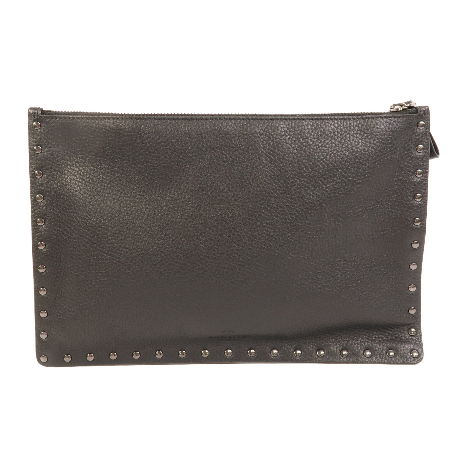 Valentino 牛皮皮革Rockstud Clutch手拿包