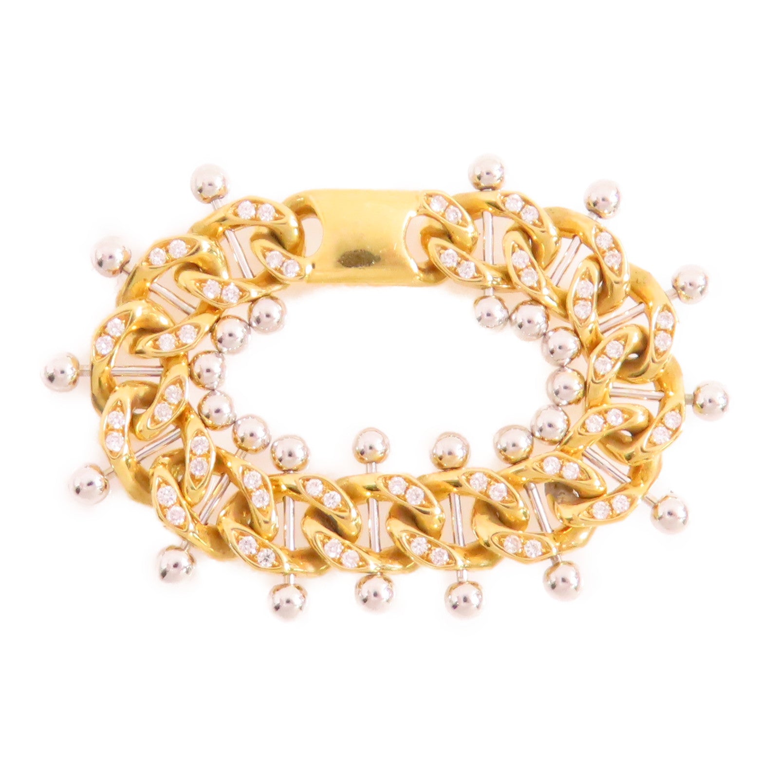 JEWELRY 18K黃金/白金/鑽石Diamond Ring戒指US#9.95